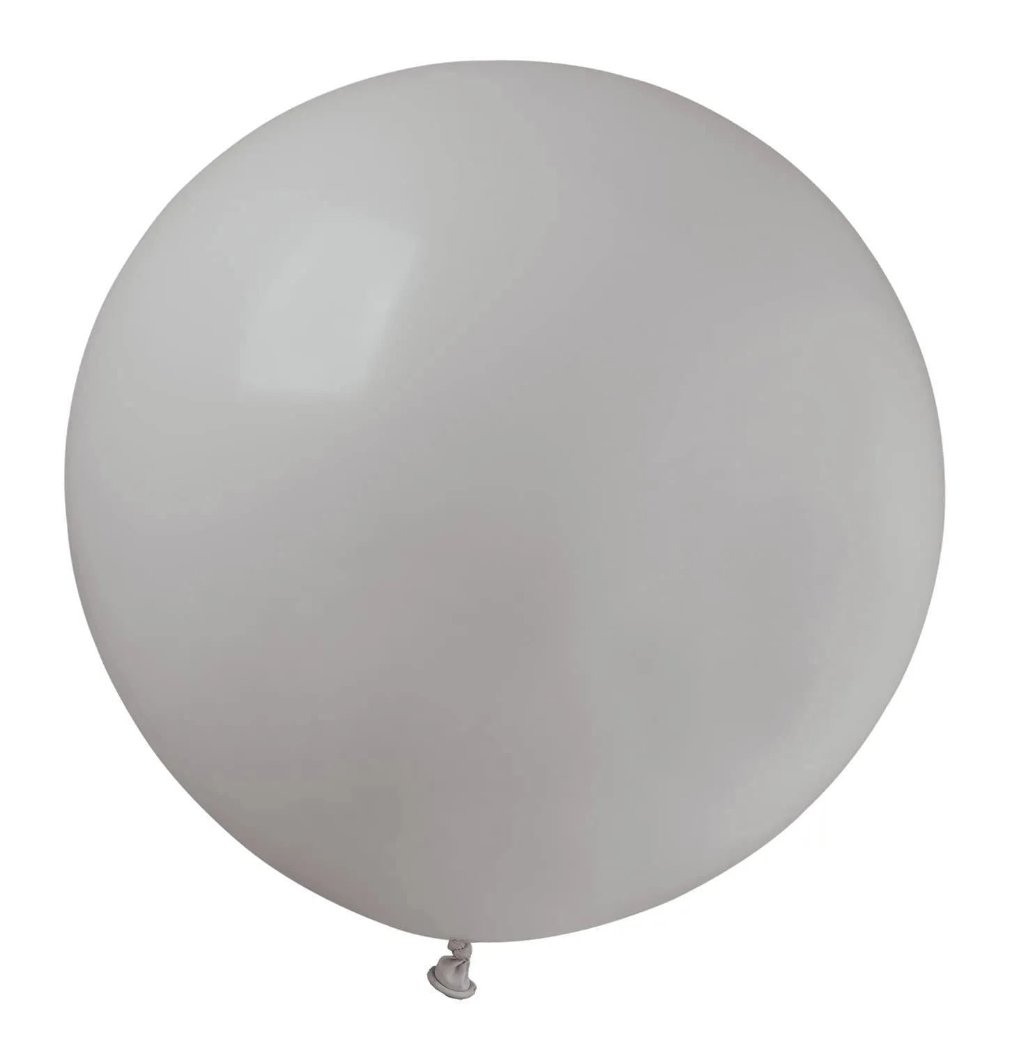 Ciao Busta 10 palloncini in lattice naturale G40 (Ø 100cm / 40"), grigio - immagine 1