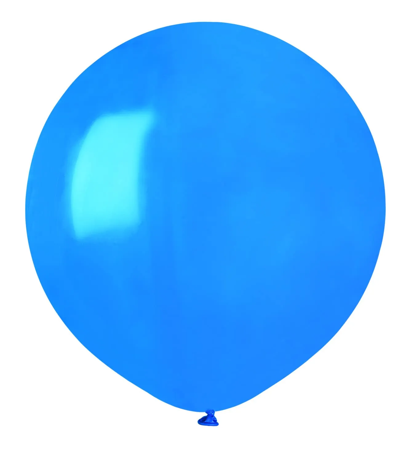 Ciao Busta 25 palloncini in lattice naturale G150 (Ø 48cm / 19"), blu - immagine 1