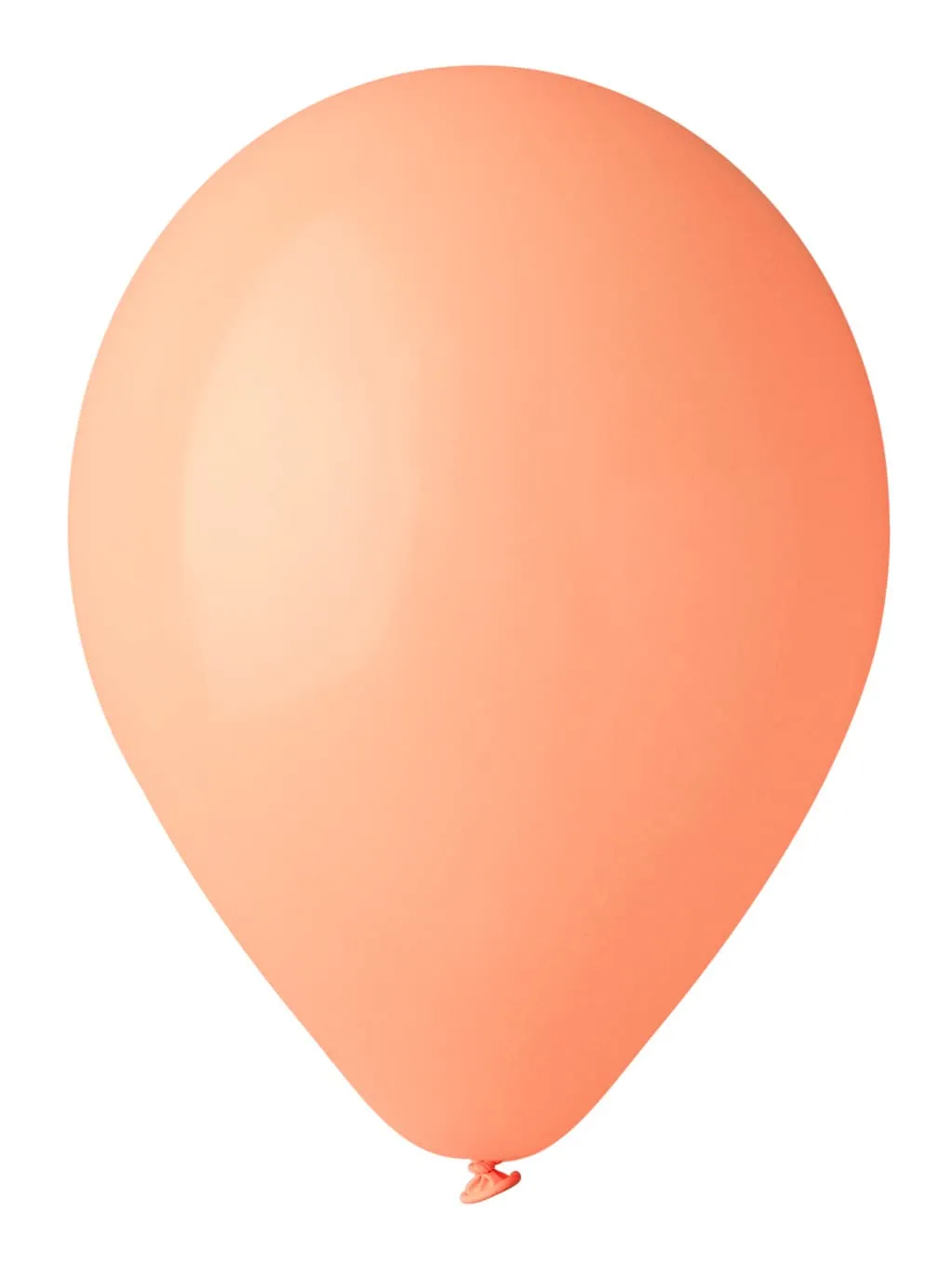 Ciao Palloncini in Lattice Naturale G120 (Ø 33cm / 13"), 100 Pezzi, Rosa Pesca - immagine 1