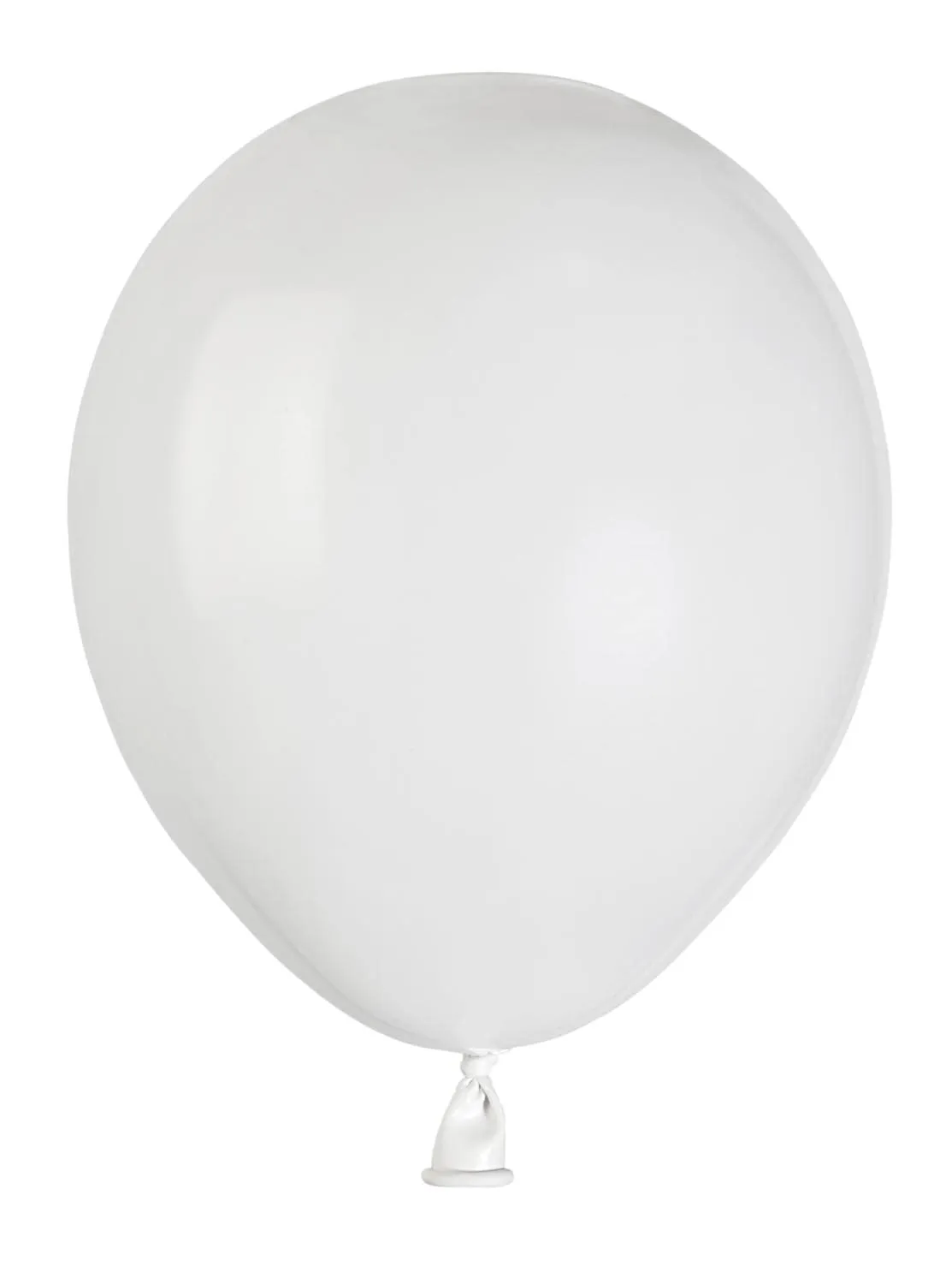 Ciao 100 palloncini in lattice naturale A50 (Ø 13cm / 5"), bianco - immagine 1