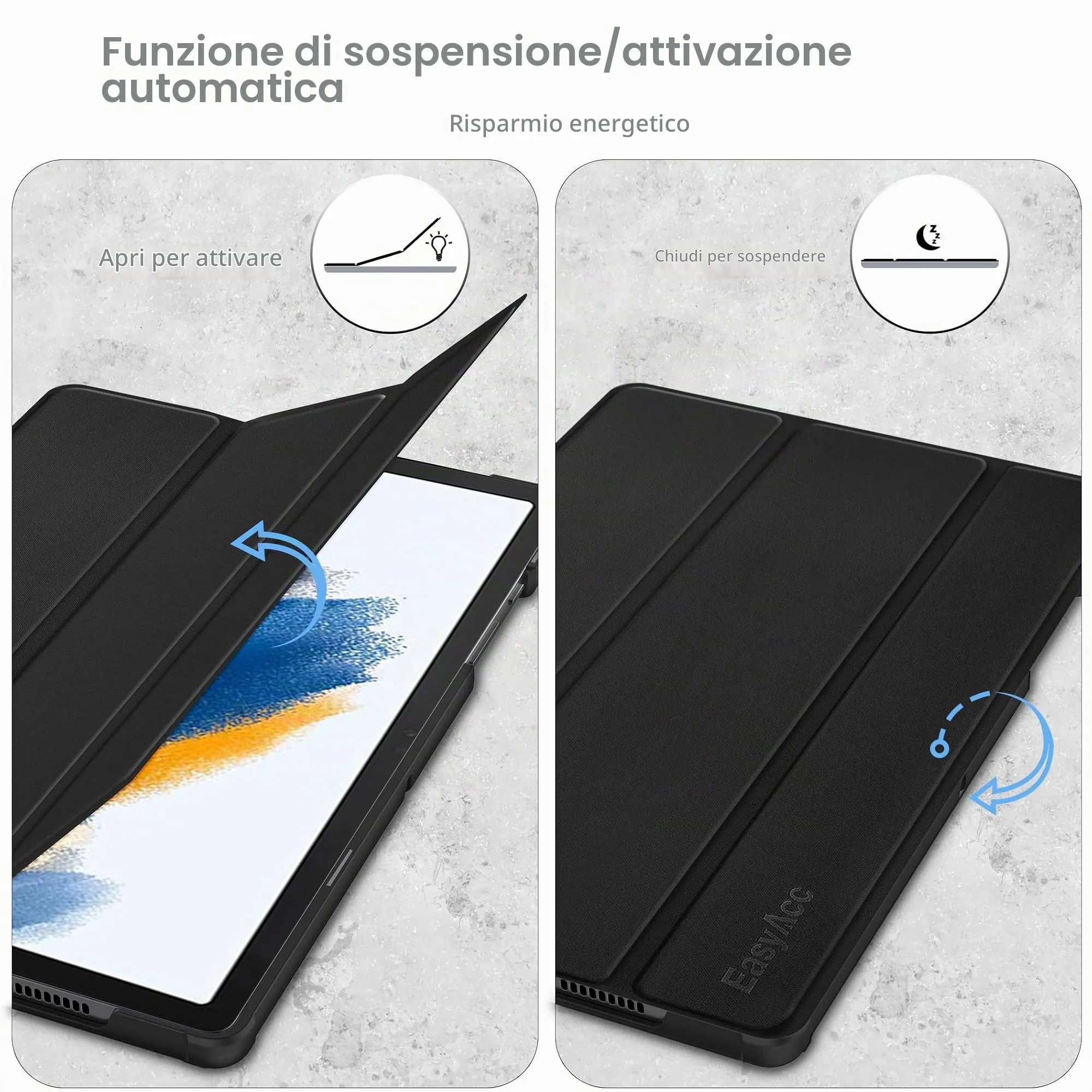 EasyAcc Custodia per Samsung Galaxy Tab A8 10.5 Pollici - immagine 3