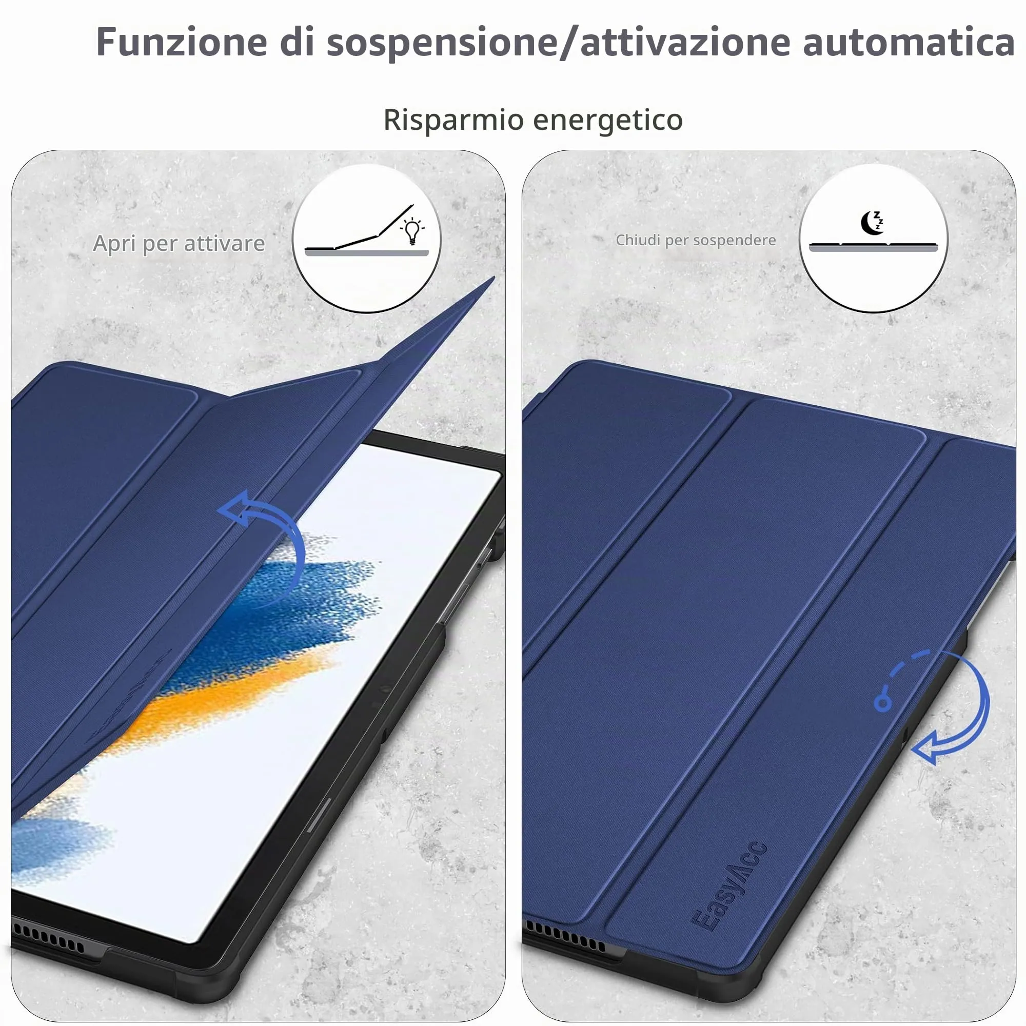 EasyAcc Custodia per Samsung Galaxy Tab A8 10.5 Pollici - immagine 3
