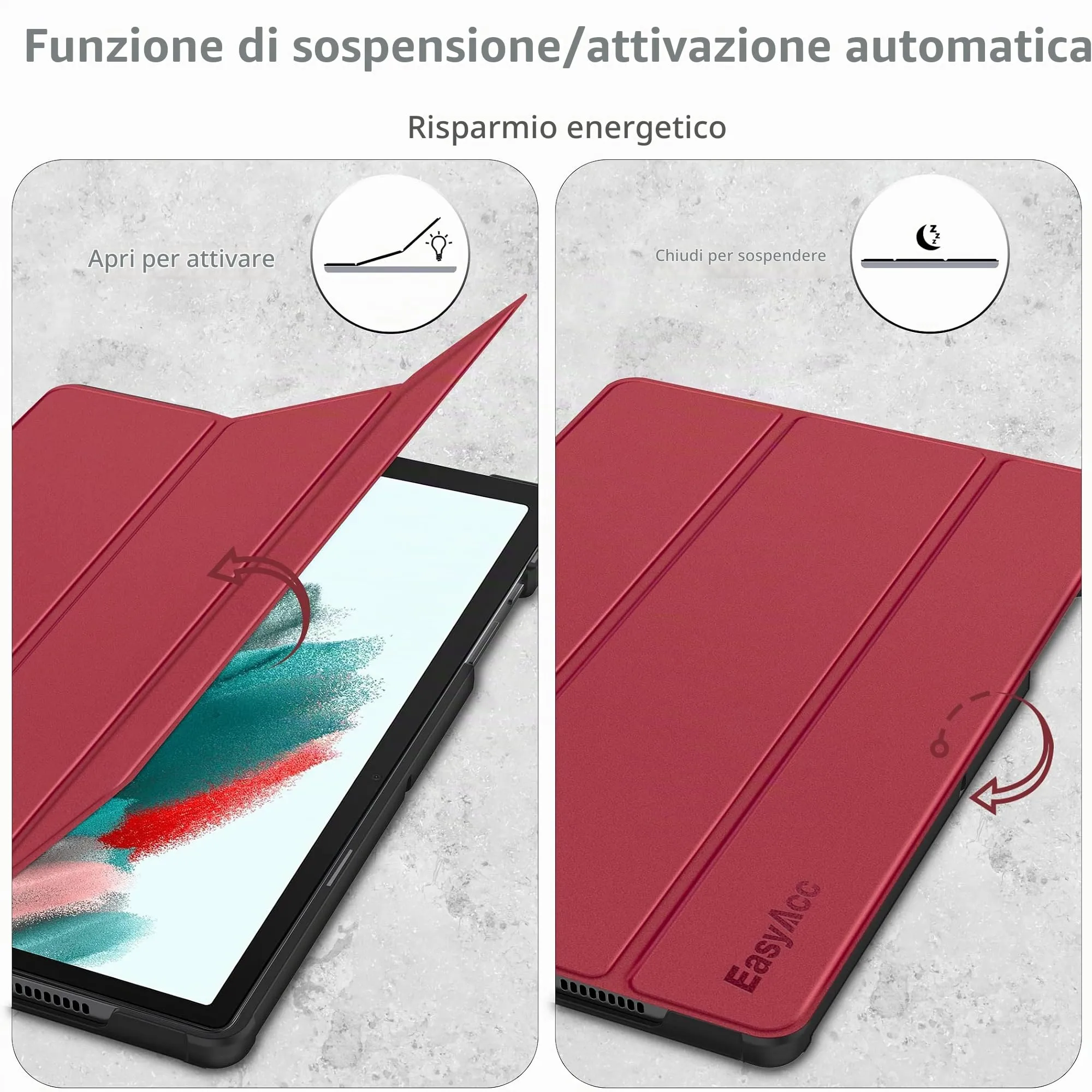 EasyAcc Custodia per Samsung Galaxy Tab A8 10.5 Pollici - immagine 3