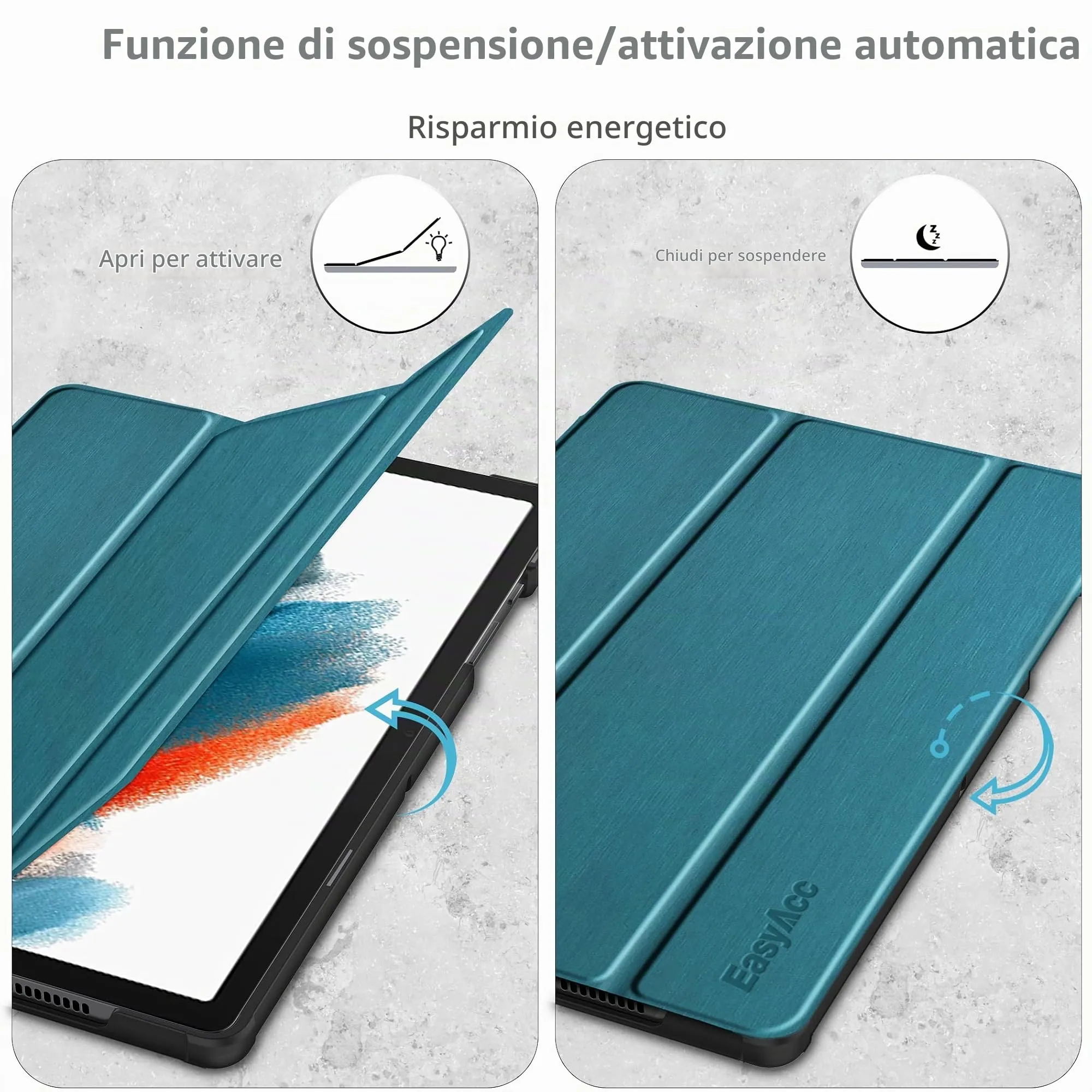 EasyAcc Custodia per Samsung Galaxy Tab A8 10.5 Pollici - immagine 3