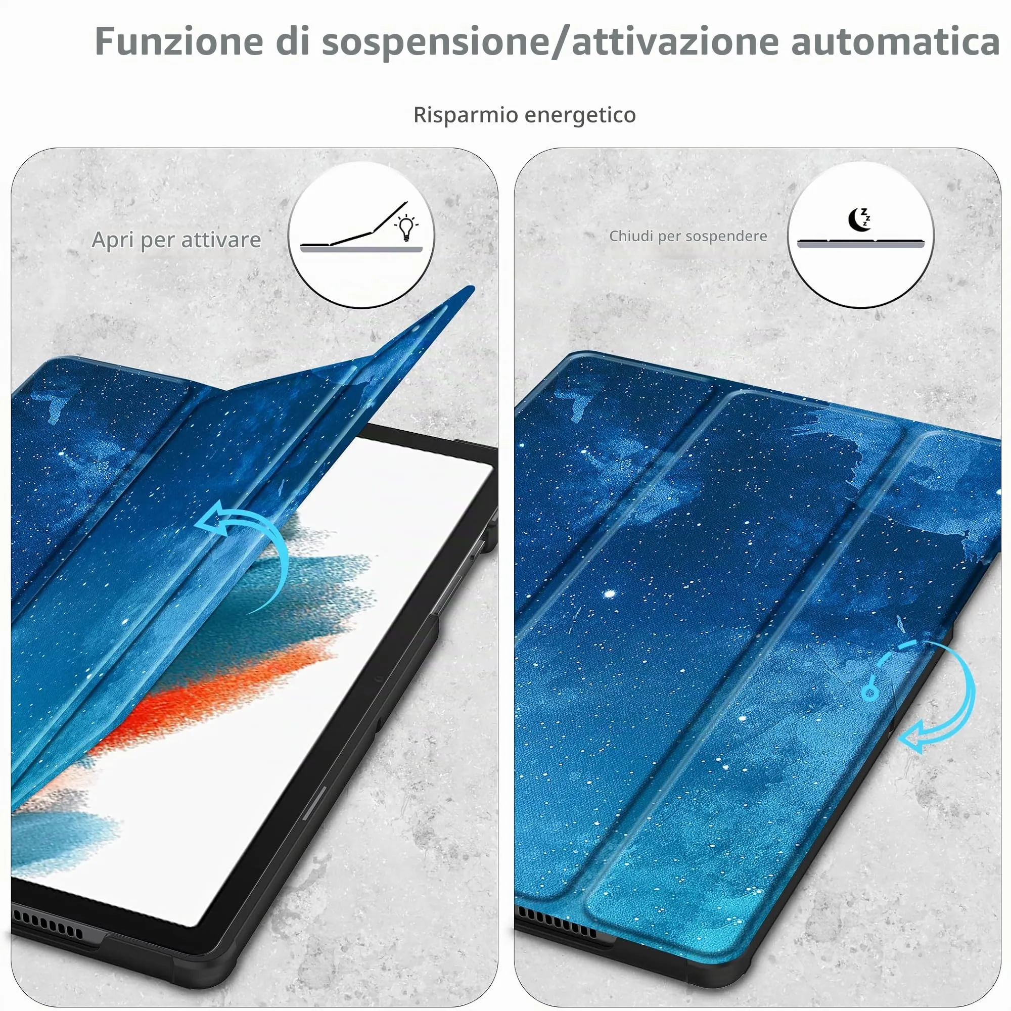 EasyAcc Custodia per Samsung Galaxy Tab A8 10.5 Pollici - immagine 3