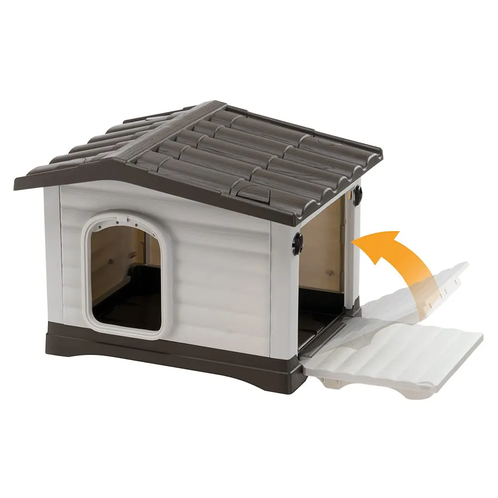 Ferplast Dogvilla 60 Casetta per Cani, 58 x 48 x 44 cm - immagine 2