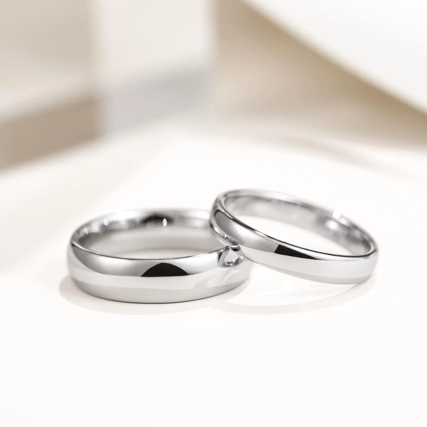 Zakk Anelli in Argento Tungsteno per Donna e Uomo, 6mm, 52 (16.6) - immagine 3