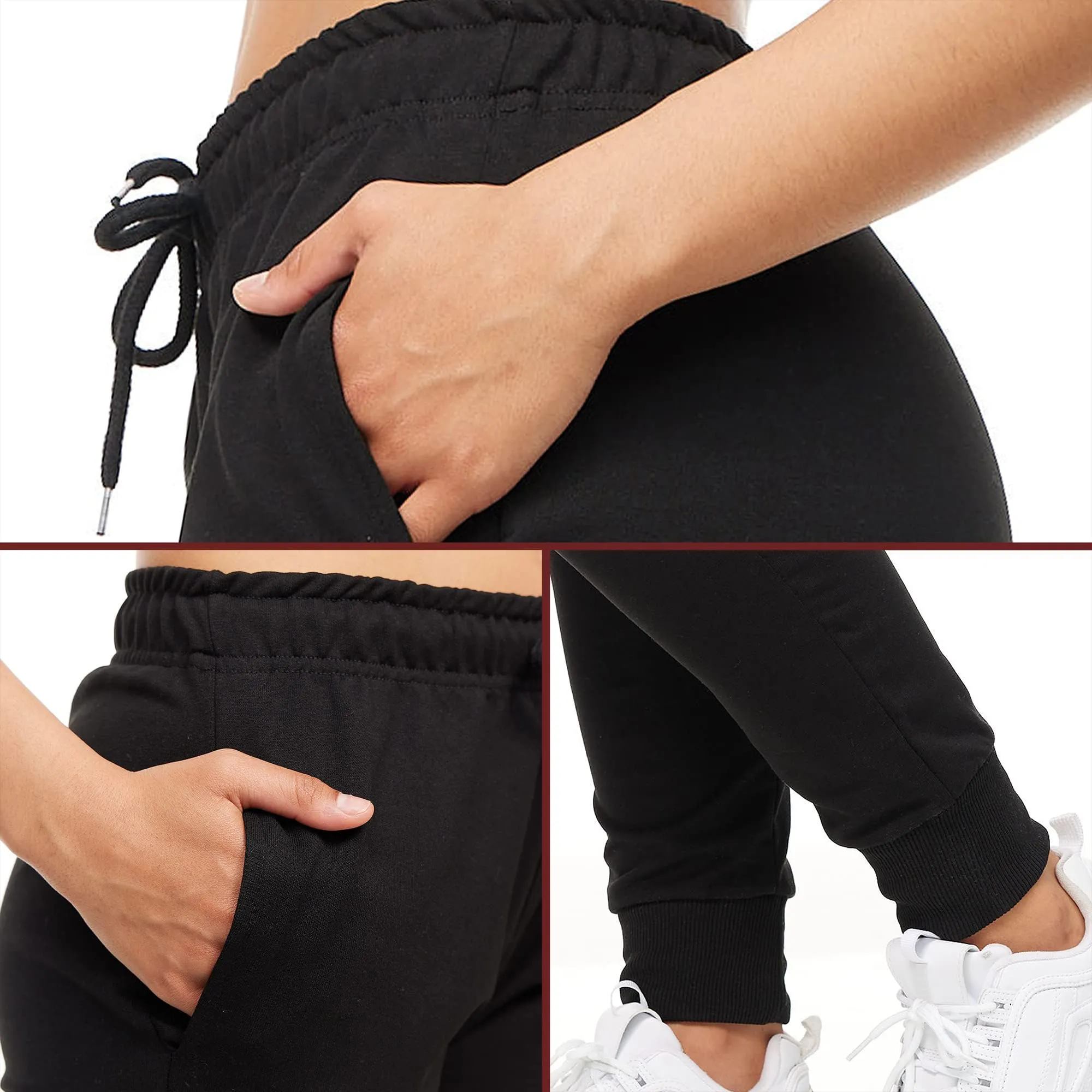 ROSS CAMP Pantaloni Jogging Donna in Cotone - immagine 6
