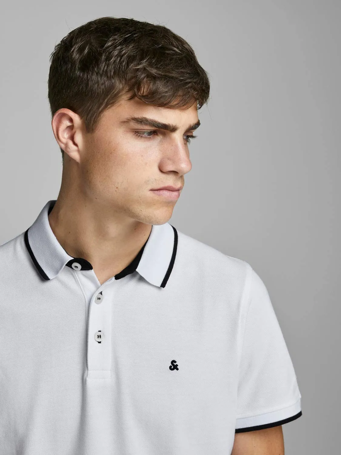 Jack & Jones Classica Polo da Uomo, S - immagine 7