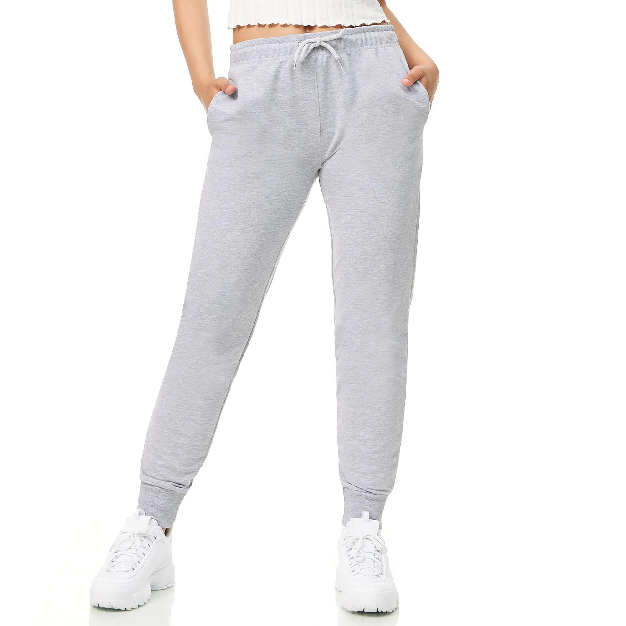 Ross Camp Pantaloni Sportivi Lunghi Donna in Cotone - immagine 1