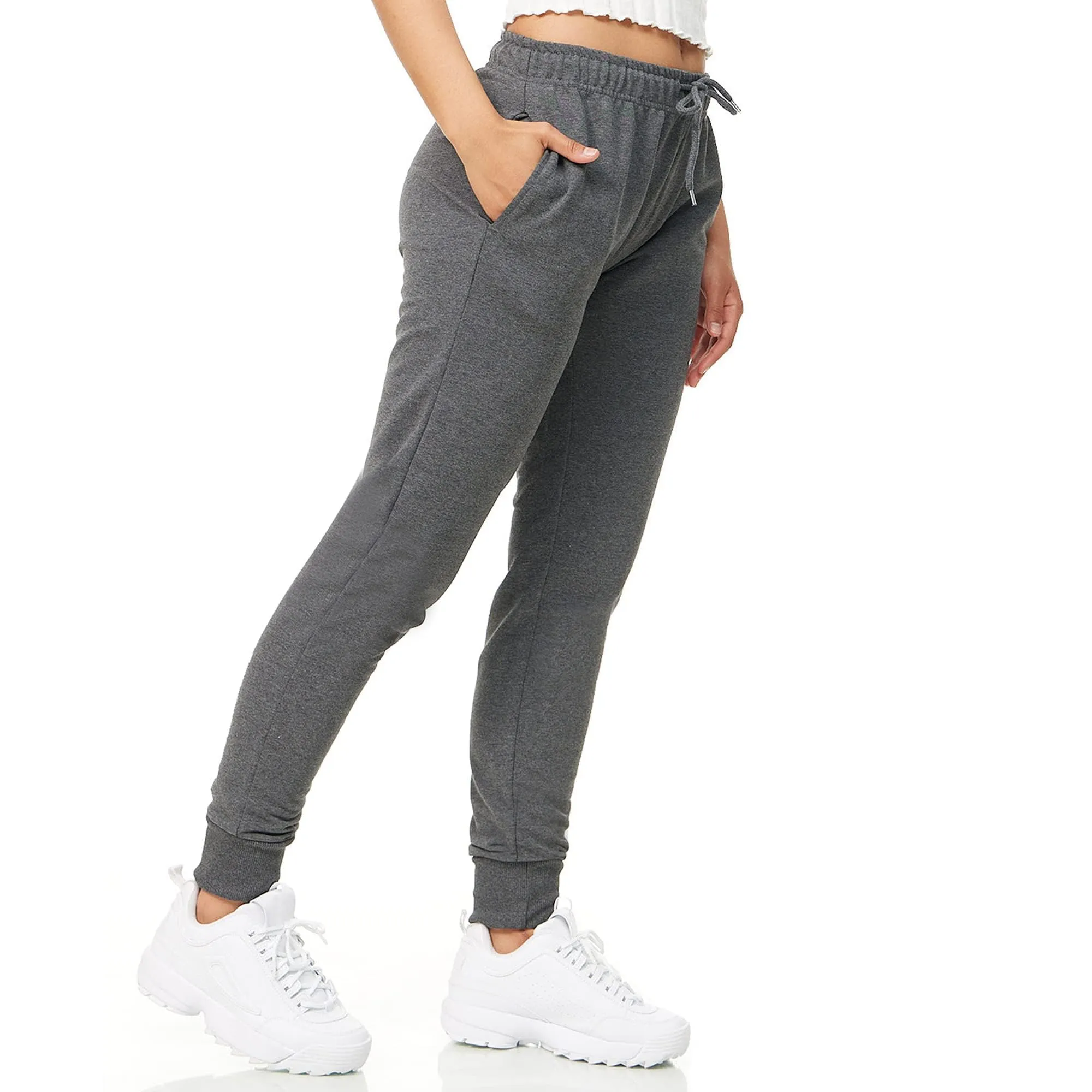 Ross Camp Pantaloni Sportivi Lunghi Donna in Cotone - immagine 3
