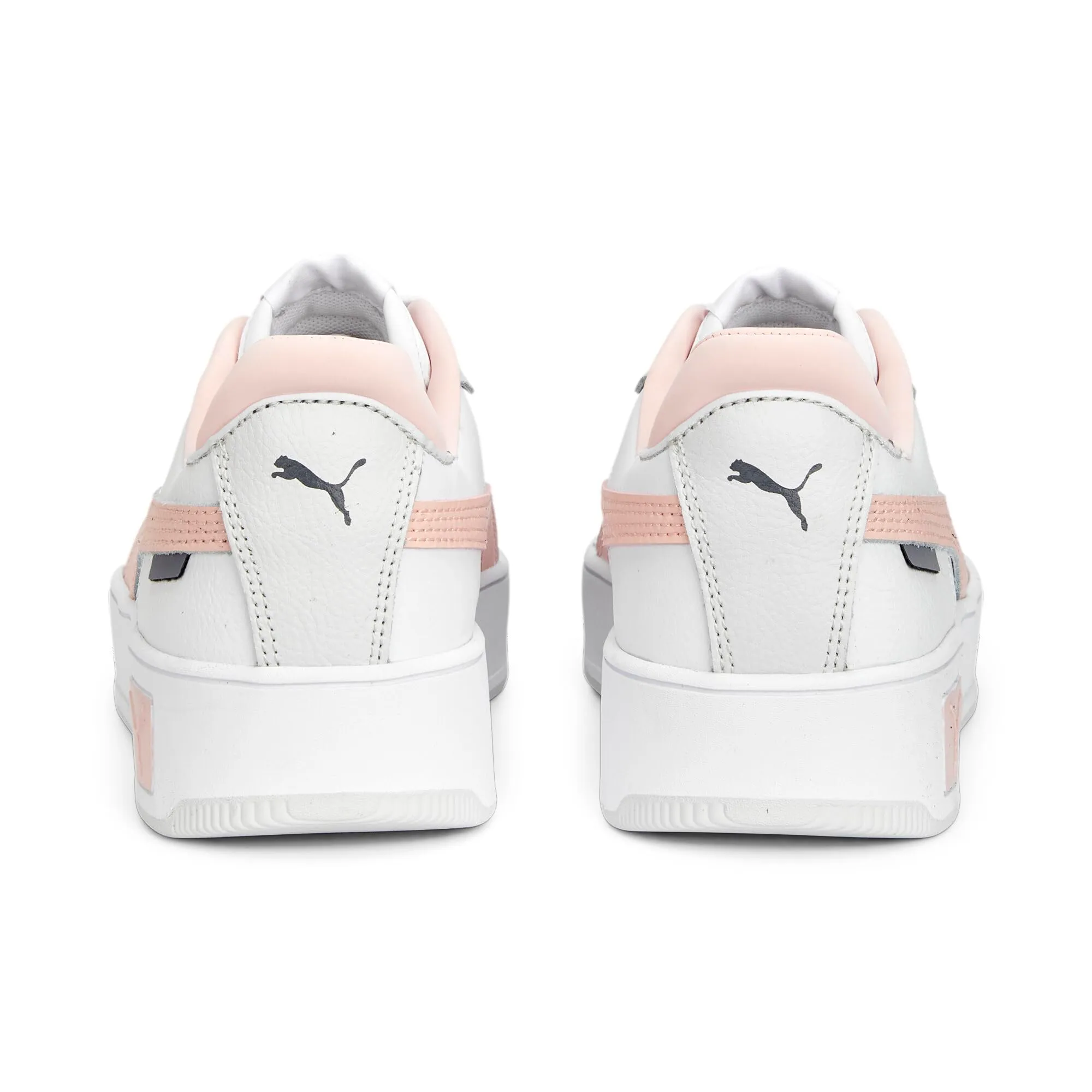 PUMA Women Carina Street Sneakers, Puma White Rose Dust Feather Gray, 41 EU - immagine 3
