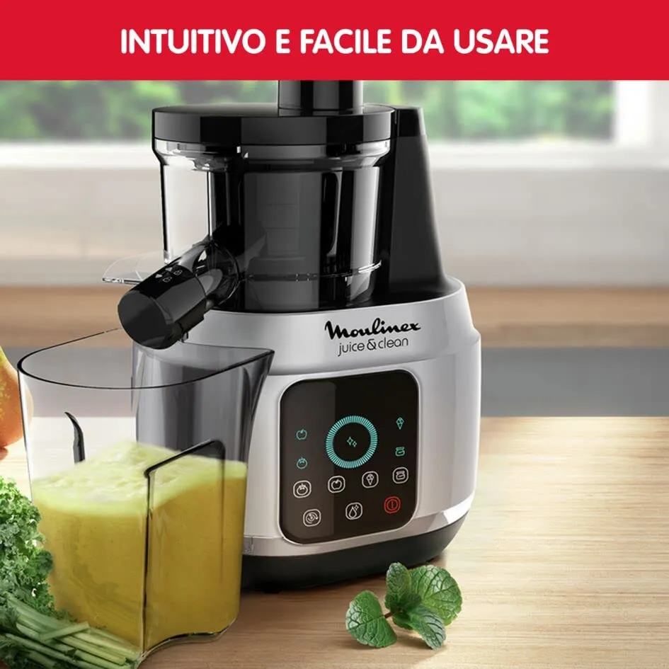 Moulinex ZU420E10 Estrattore di Succo a Freddo, Argento - immagine 3