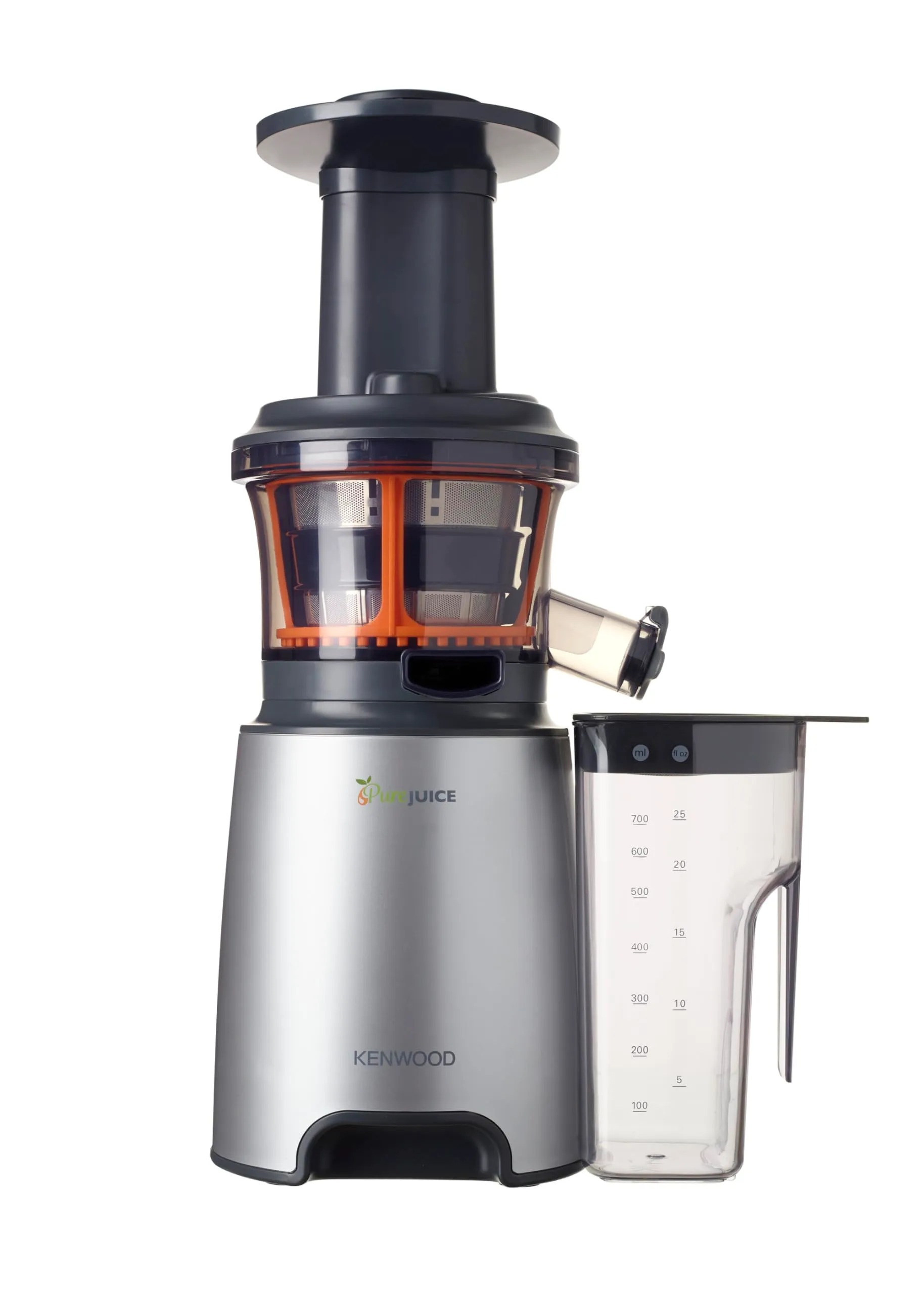Kenwood JMP601SI PureJuice Estrattore di Succo a Freddo, 150 W, 1.3 Litri, Argento - immagine 1