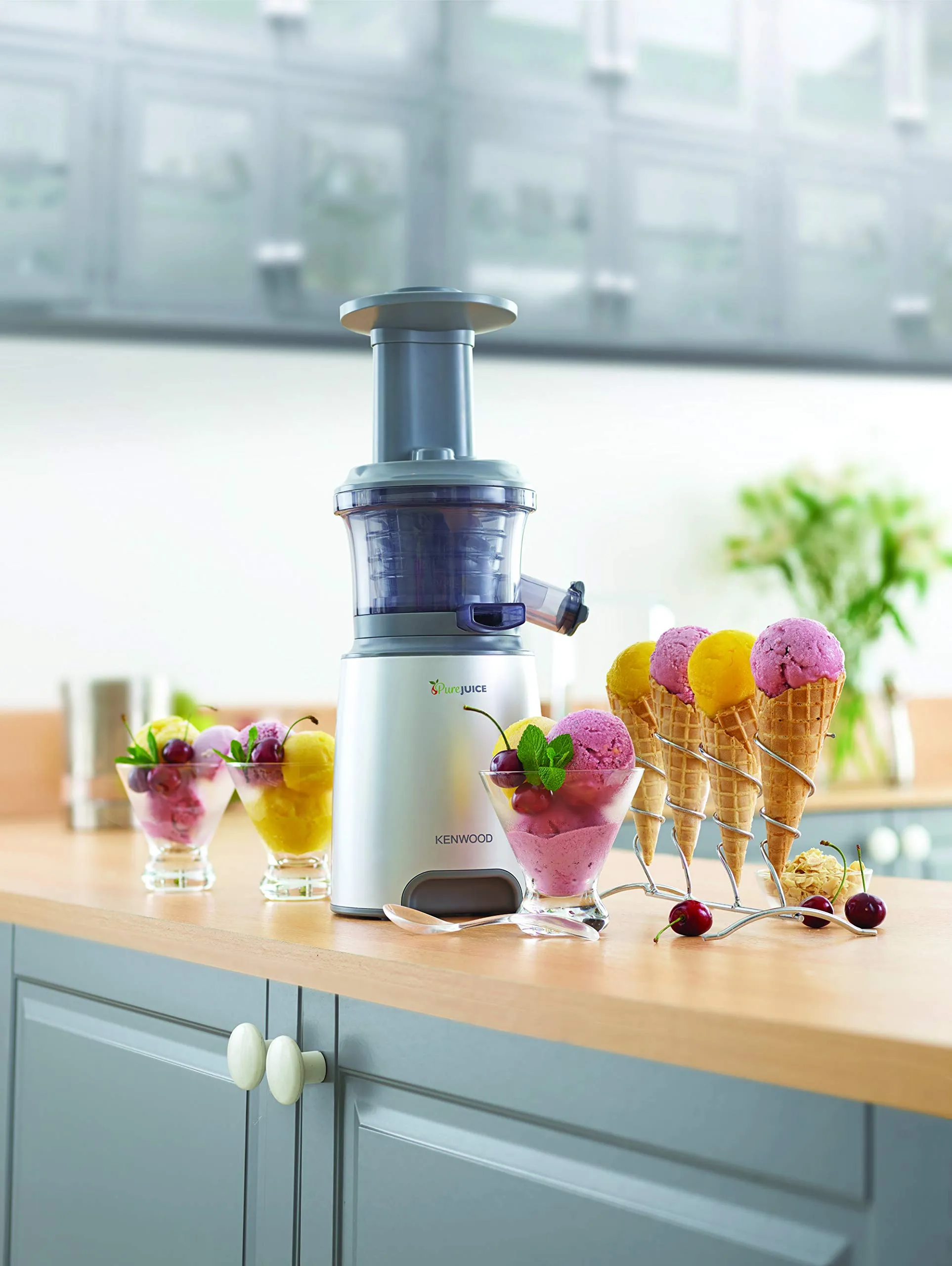 Kenwood JMP601SI PureJuice Estrattore di Succo a Freddo, 150 W, 1.3 Litri, Argento - immagine 7