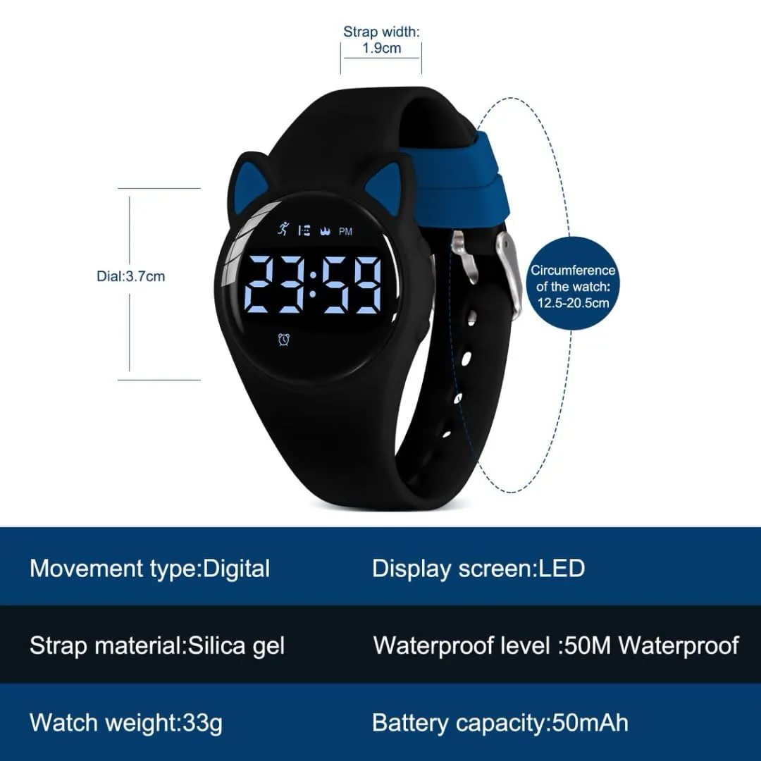 BEN NEVIS Orologio da Polso Sportivo Digitale per Bambini T6F con Sveglia, Calorie e Contapassi - immagine 6