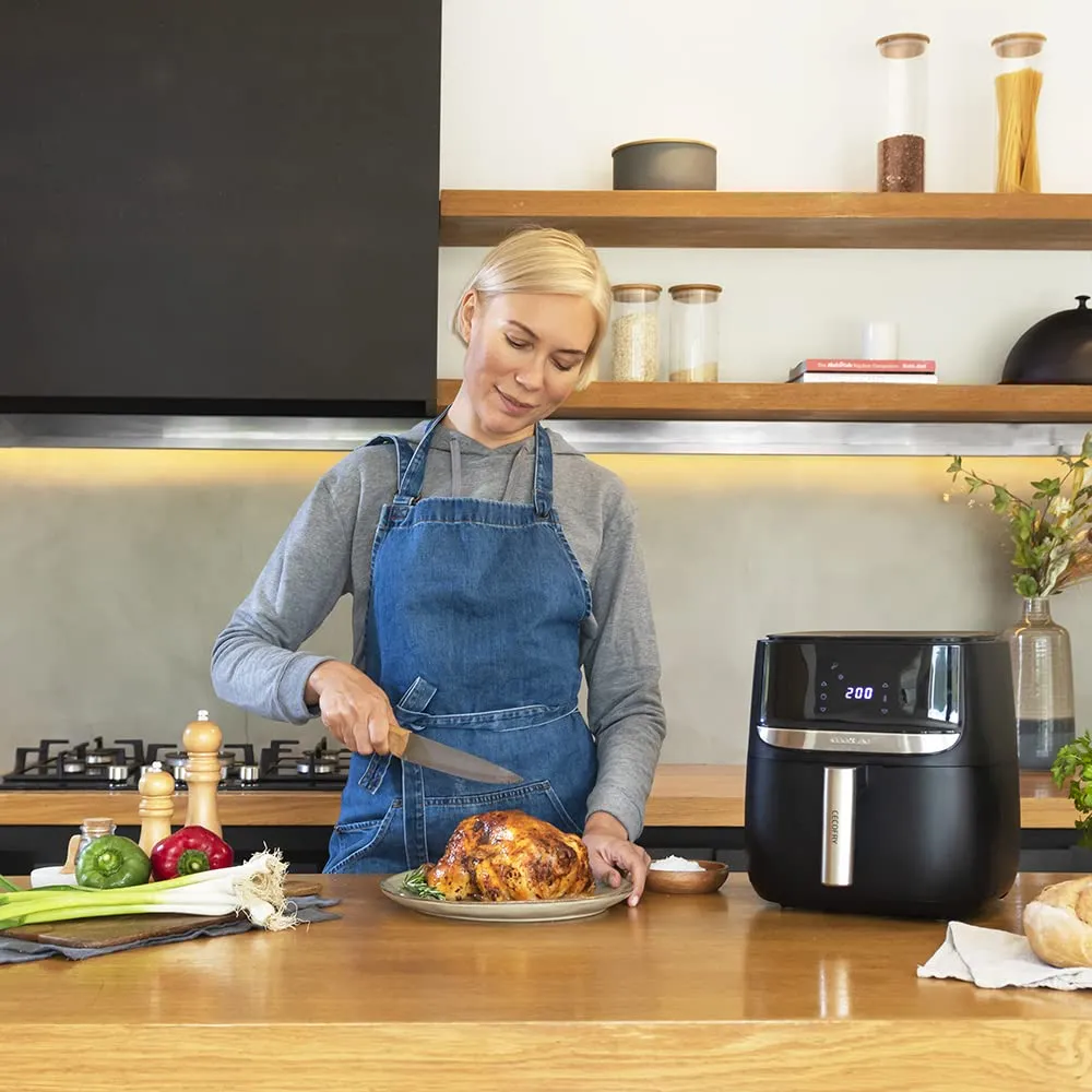 Cecotec Cecofry Advance Precision Air Fryer, 1700 W, 5.5 L, Acciaio Inox, Bilancia Integrata - immagine 4
