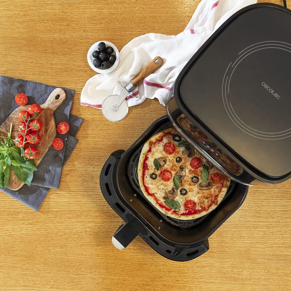 Cecotec Cecofry Advance Precision Air Fryer, 1700 W, 5.5 L, Acciaio Inox, Bilancia Integrata - immagine 5