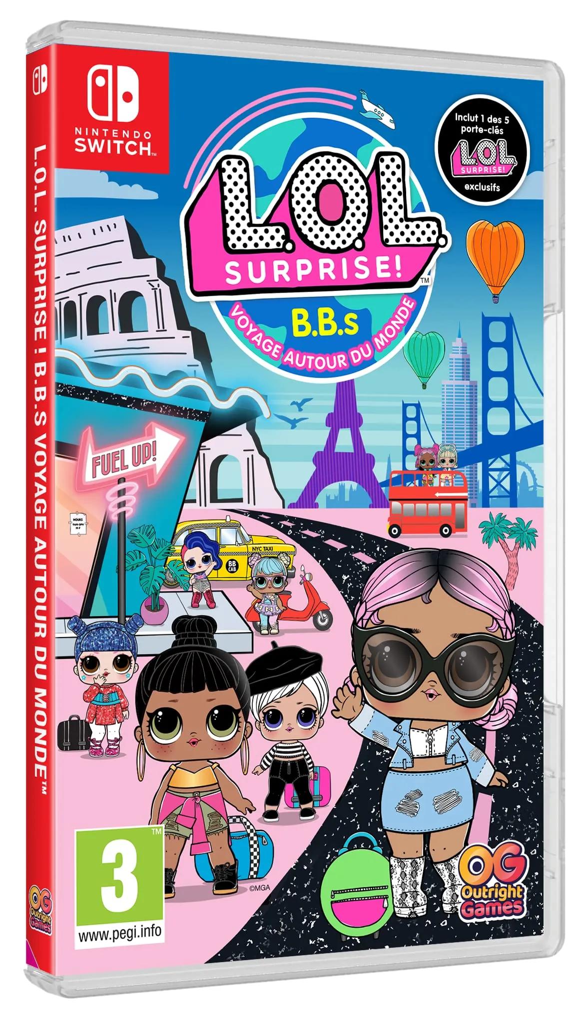 Outright Games LOL Surprise B.B. Voyage Around the World Game for Nintendo Switch - immagine 1