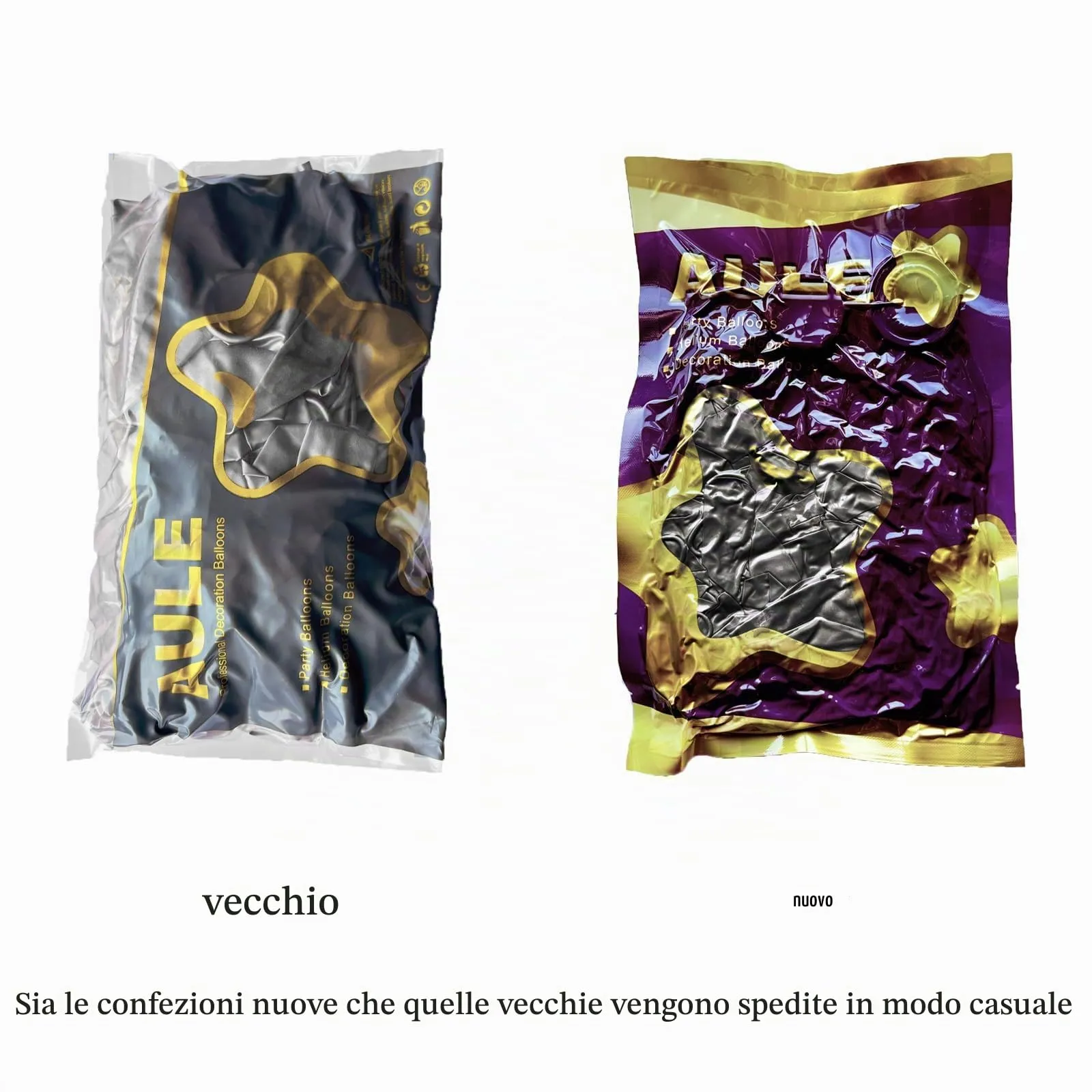 AULE Kit Arco Palloncini Neri 100 Pezzi con Coriandoli e Set Ghirlanda - immagine 6