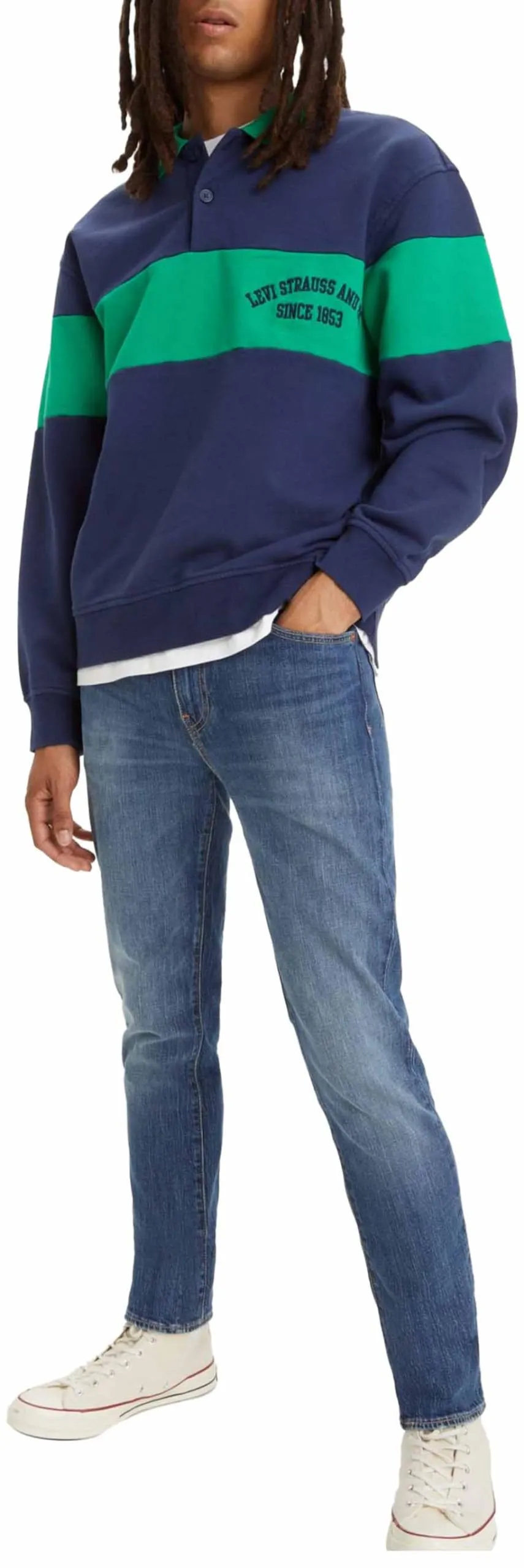 Levi's 511 Slim v5 Men's Jeans, Shitake, 33W / 32L - immagine 5