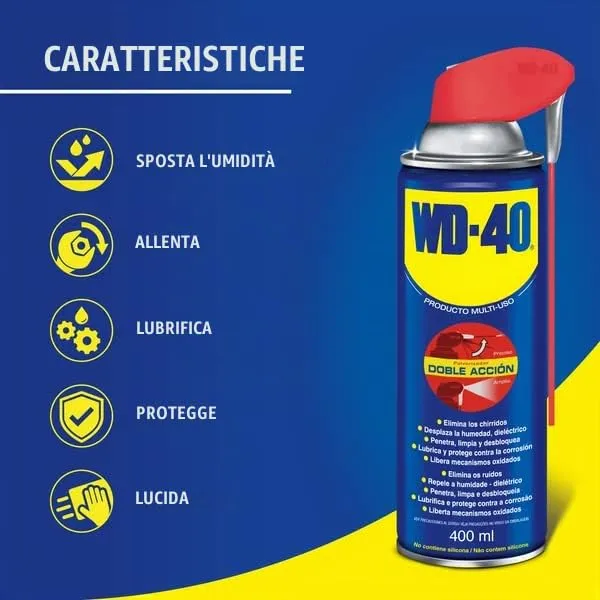 WD-40 Prodotto Multiuso Spray 400 ml - immagine 3