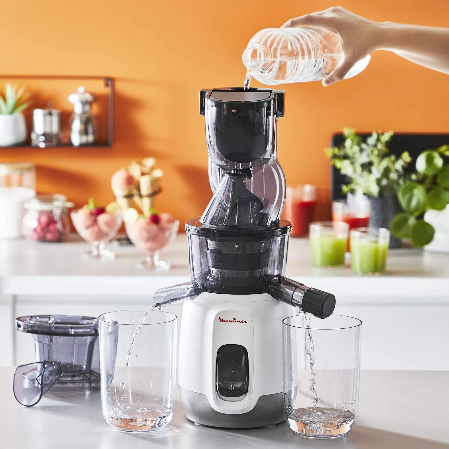 Moulinex ZU6001 Ultra Juice Meca 200W Estrattore with Easy Clean and Cold Press Technology - immagine 5