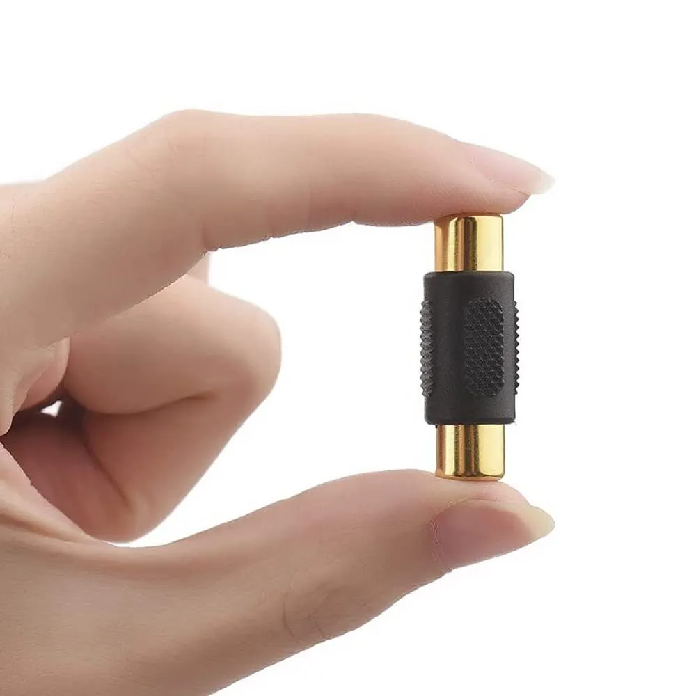 Greluma Accoppiatore RCA Femmina a Femmina, 12 Pezzi - immagine 4