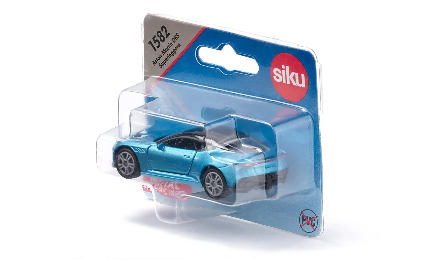 Siku 1582 Aston Martin DBS Superleggera, Blu - immagine 6