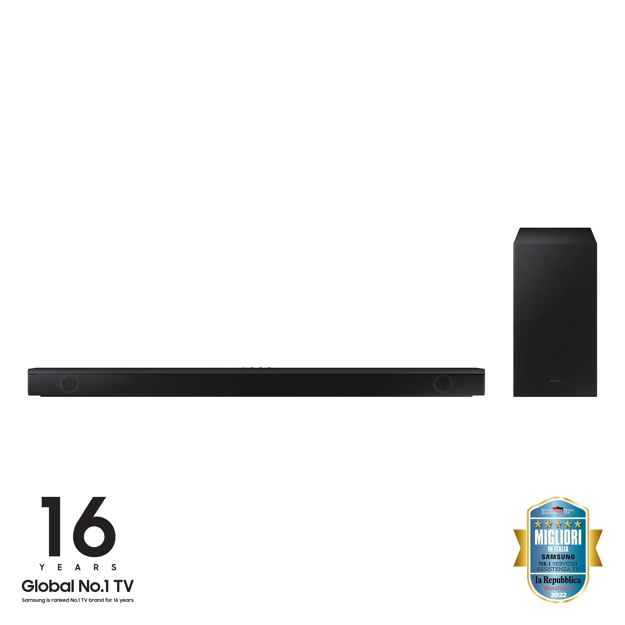 Samsung HW-B650/ZF Soundbar with Subwoofer, 3.1 Channel 430W, 2022 - immagine 3