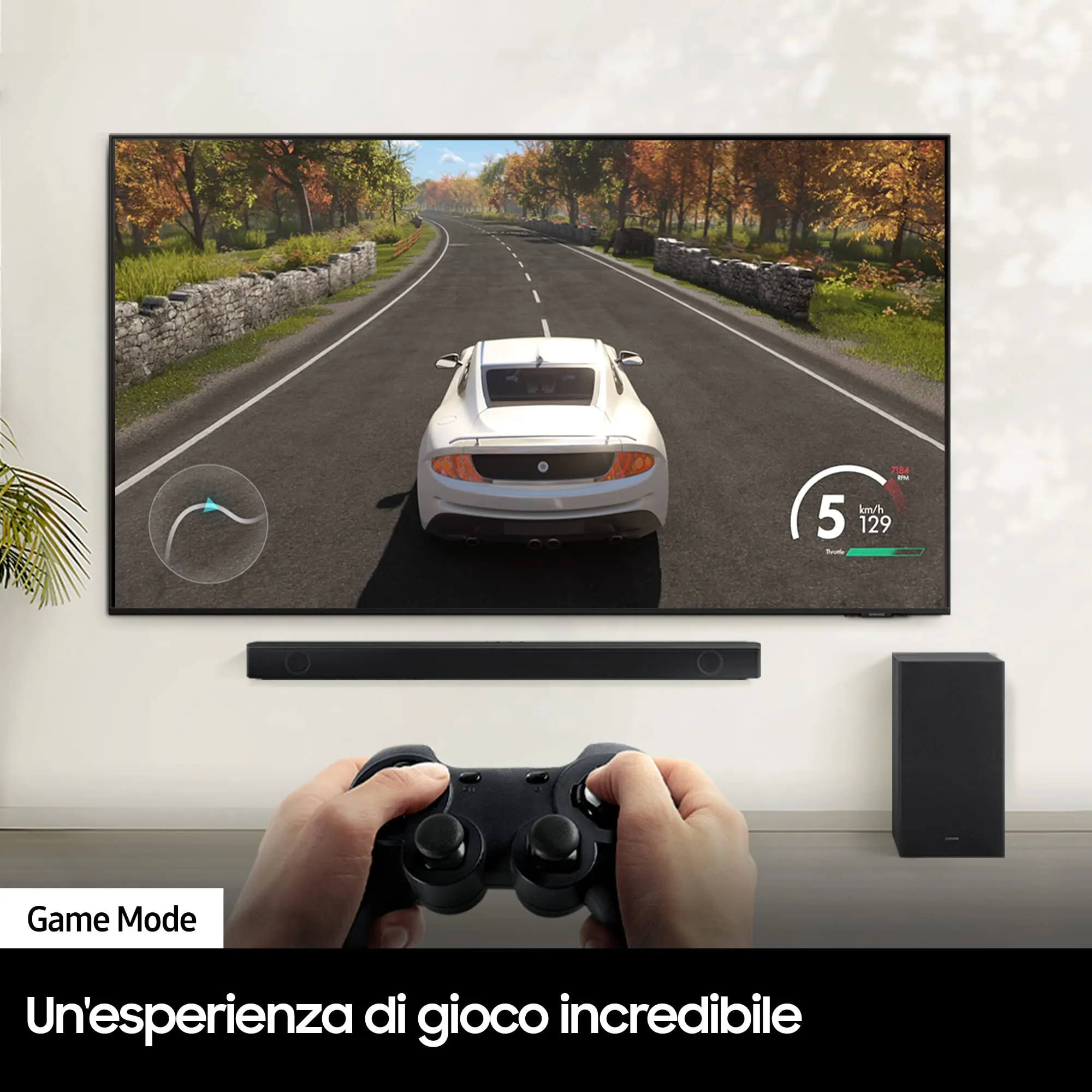 Samsung Soundbar HW-B550/ZF con Subwoofer, 2.1 Canali 410W - immagine 6