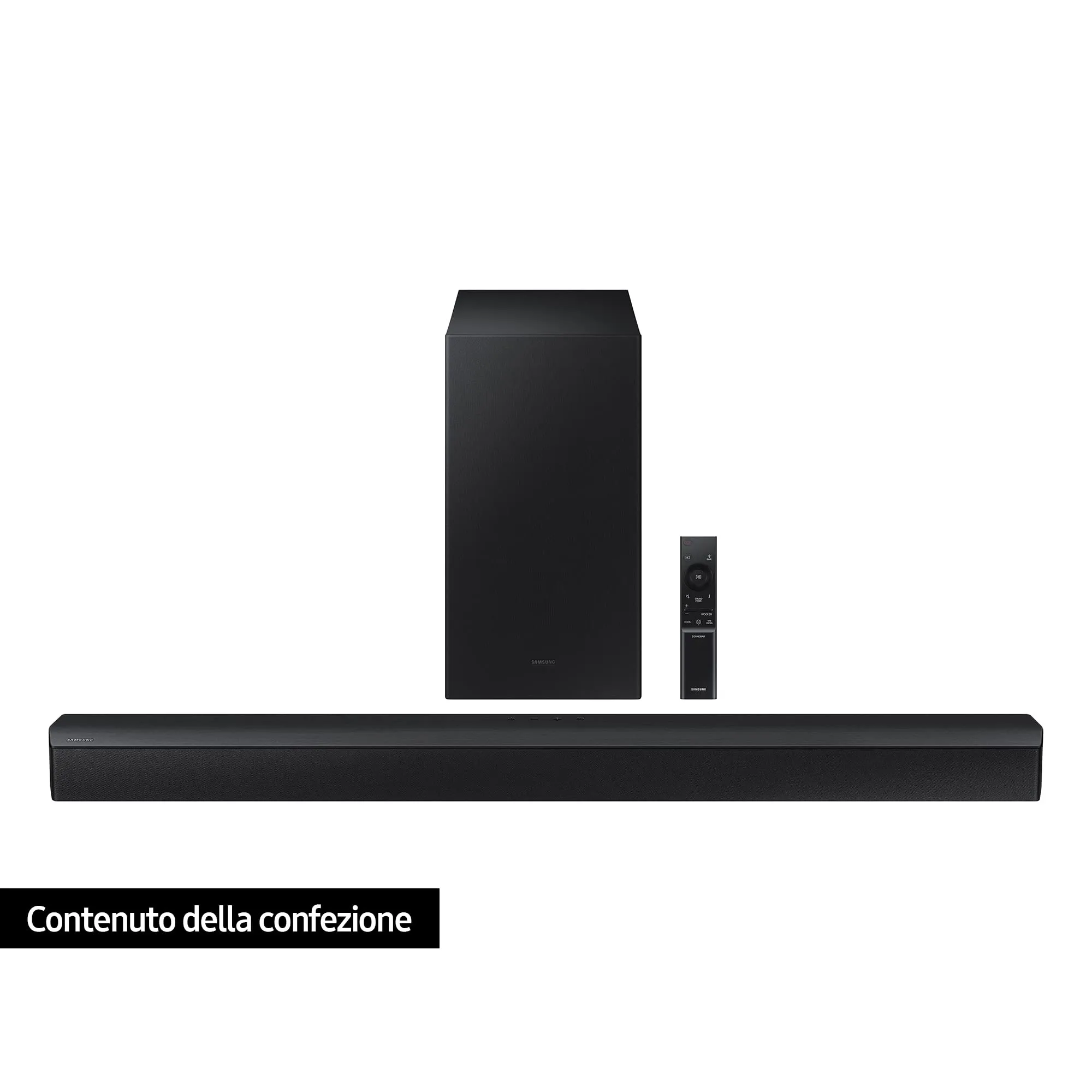 Samsung Soundbar HW-B450/ZF con Subwoofer, 2.1 Canali 300W (2022) - immagine 9