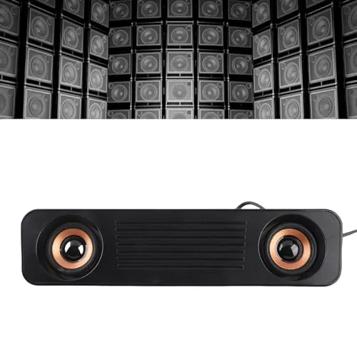 Annadue Soundbar TV con Subwoofer, Altoparlante Stereo HiFi con Ingresso 3.5mm e USB - immagine 2
