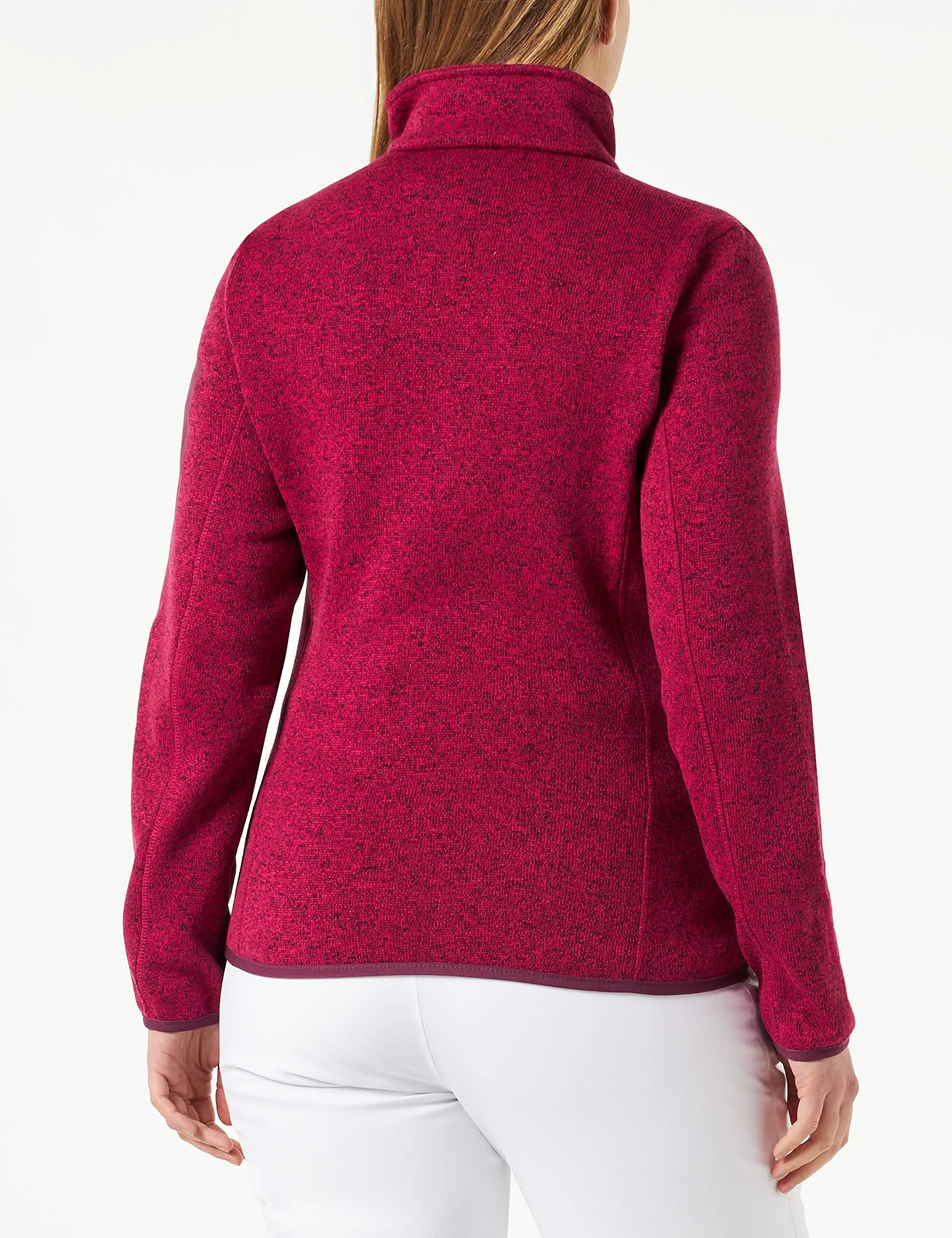 CMP Giacca Knit-tech Donna, Fucsia/Amaranto, 50 - immagine 3