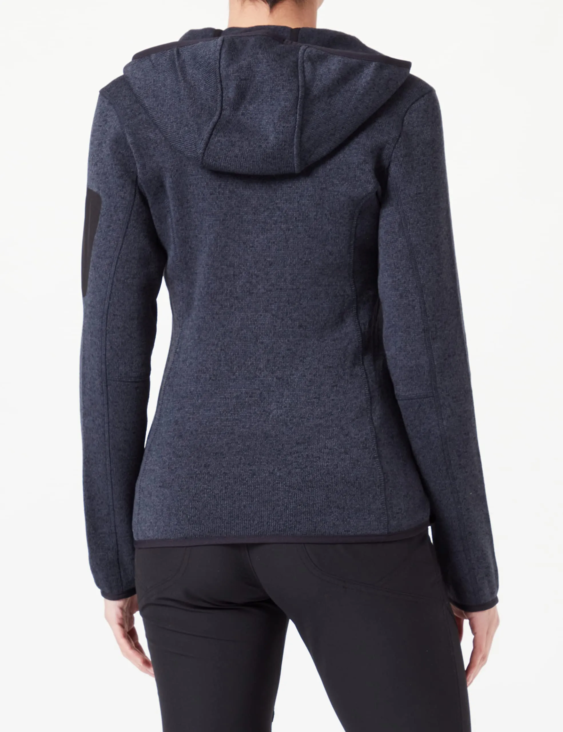 CMP Giacca Knit-tech da Donna, Titanio Campari, 40 - immagine 3