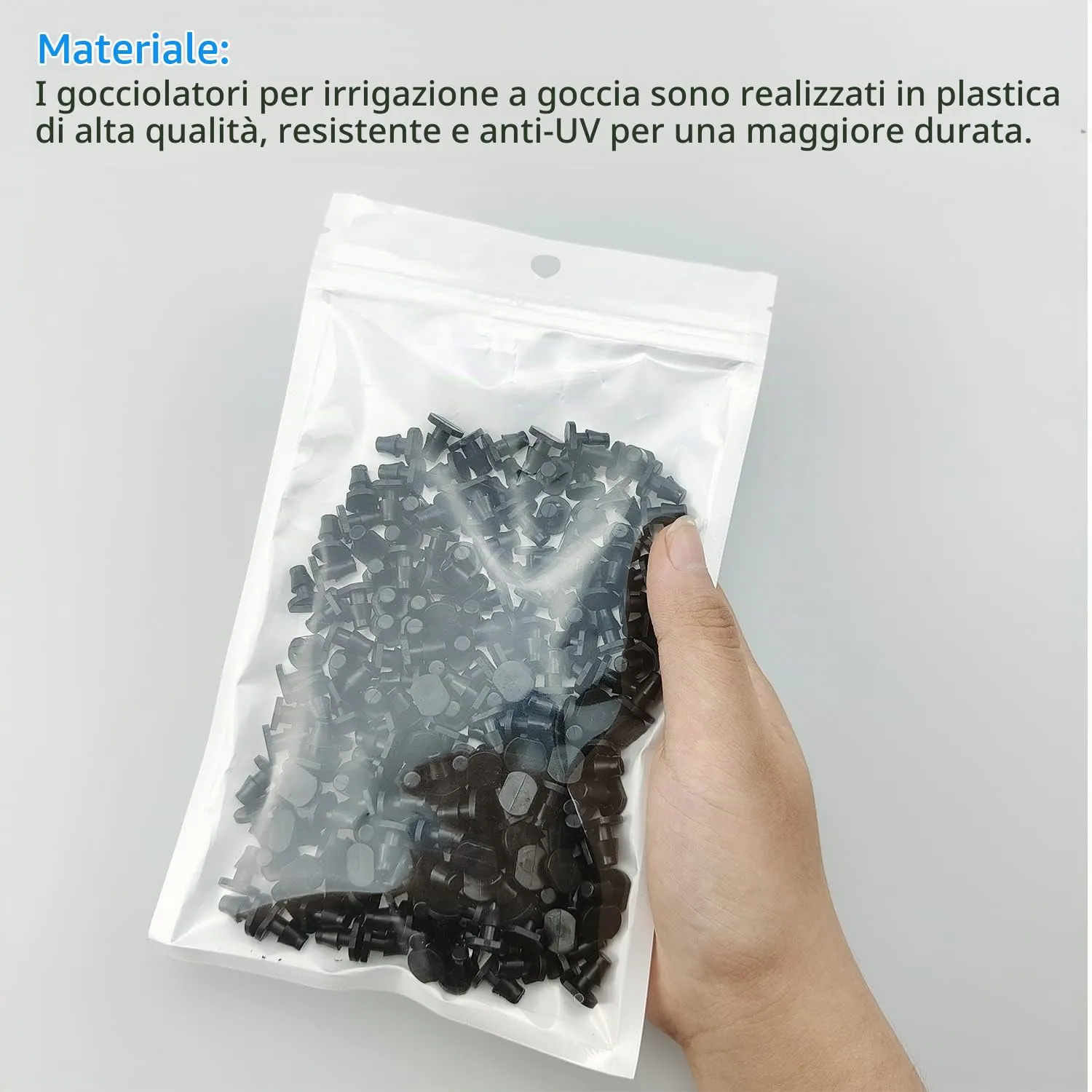 Jiehaojia Tappi per Irrigazione a Goccia 4/7, 200 Pezzi - immagine 3