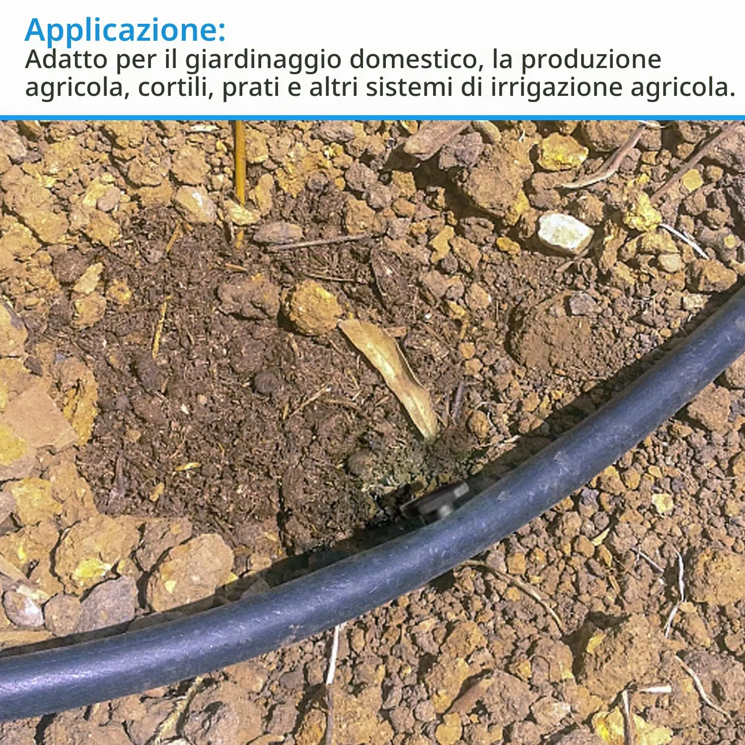 Jiehaojia Tappi per Irrigazione a Goccia 4/7, 200 Pezzi - immagine 6