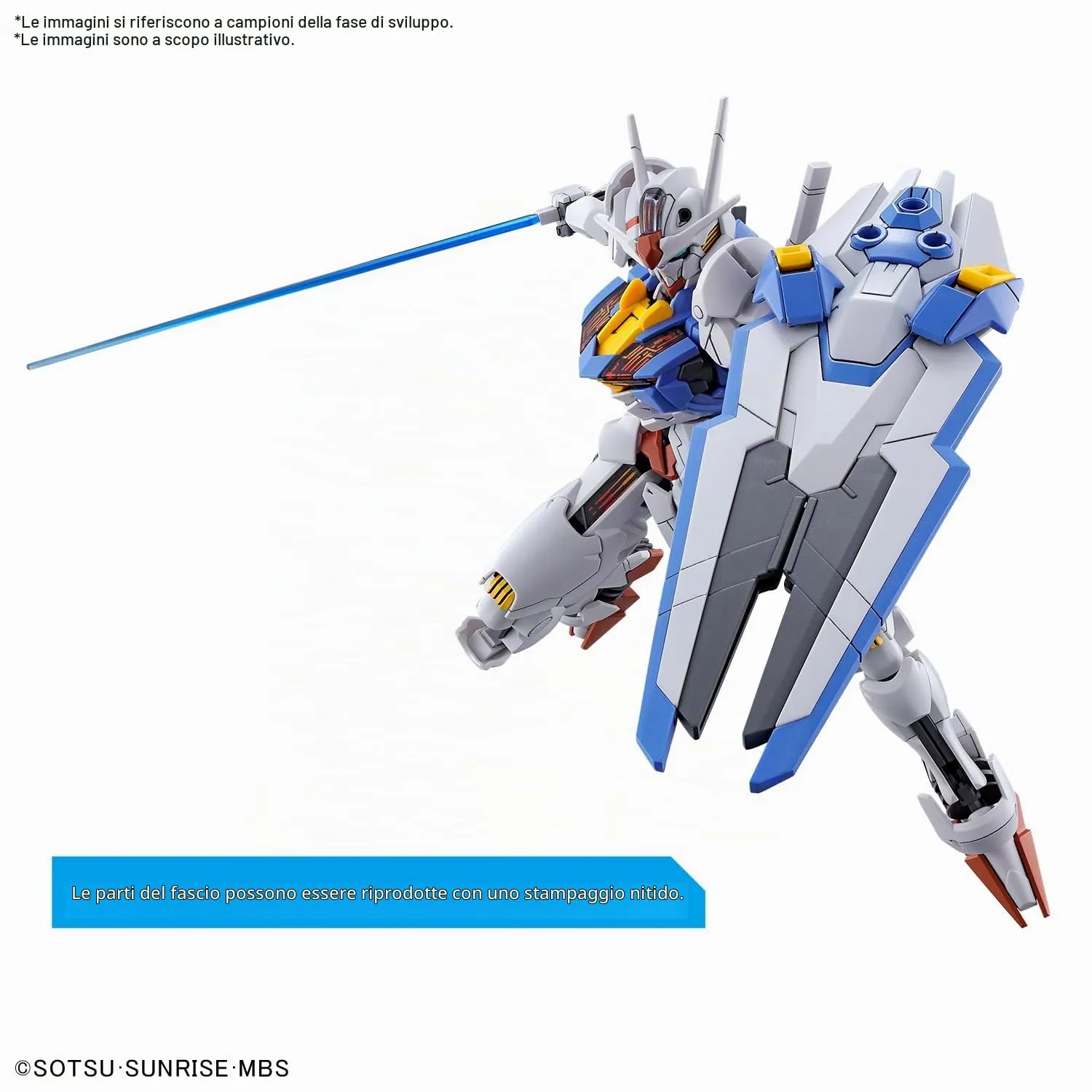 Bandai Spirits HG 1/144 Mobile Suit Gundam: The Witch from Mercury #03 Gundam Aerial - immagine 4