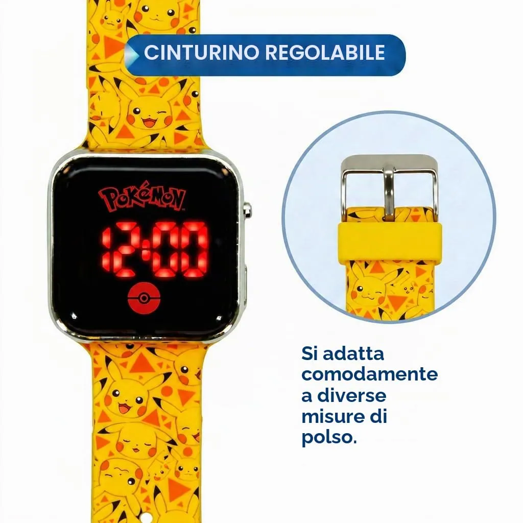 Euroswan Nintendo Pokemon LED Watch POK4320 - immagine 3