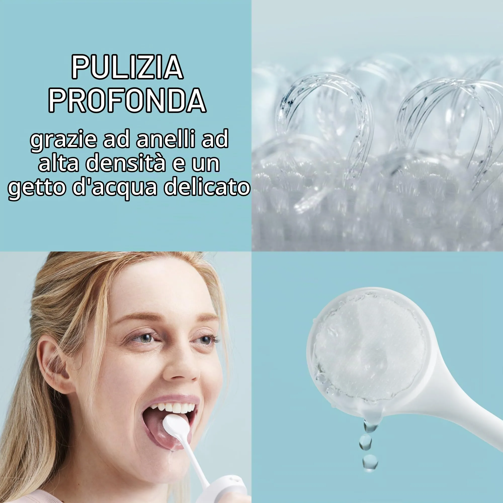 Panasonic WEW0985W503 Ugello per la cura della lingua per irrigatore orale - immagine 4