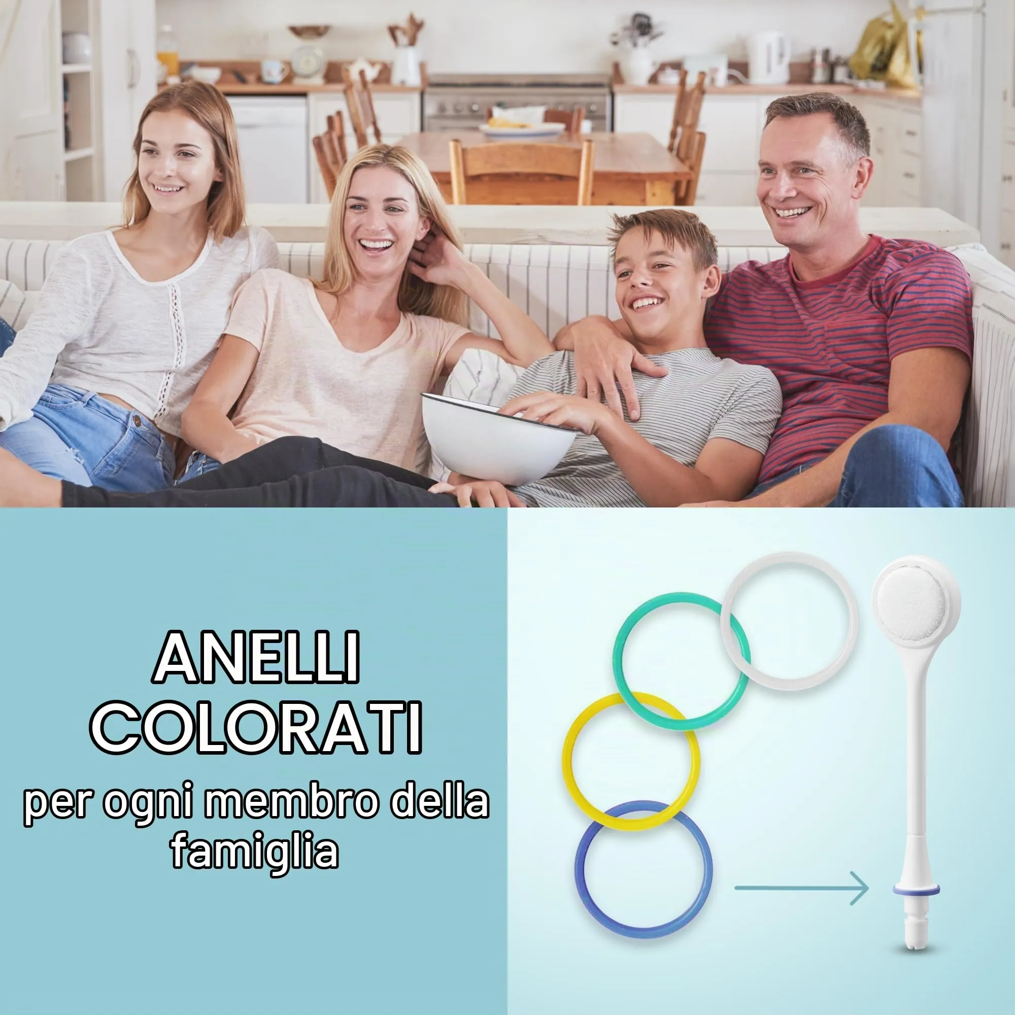 Panasonic WEW0985W503 Ugello per la cura della lingua per irrigatore orale - immagine 5