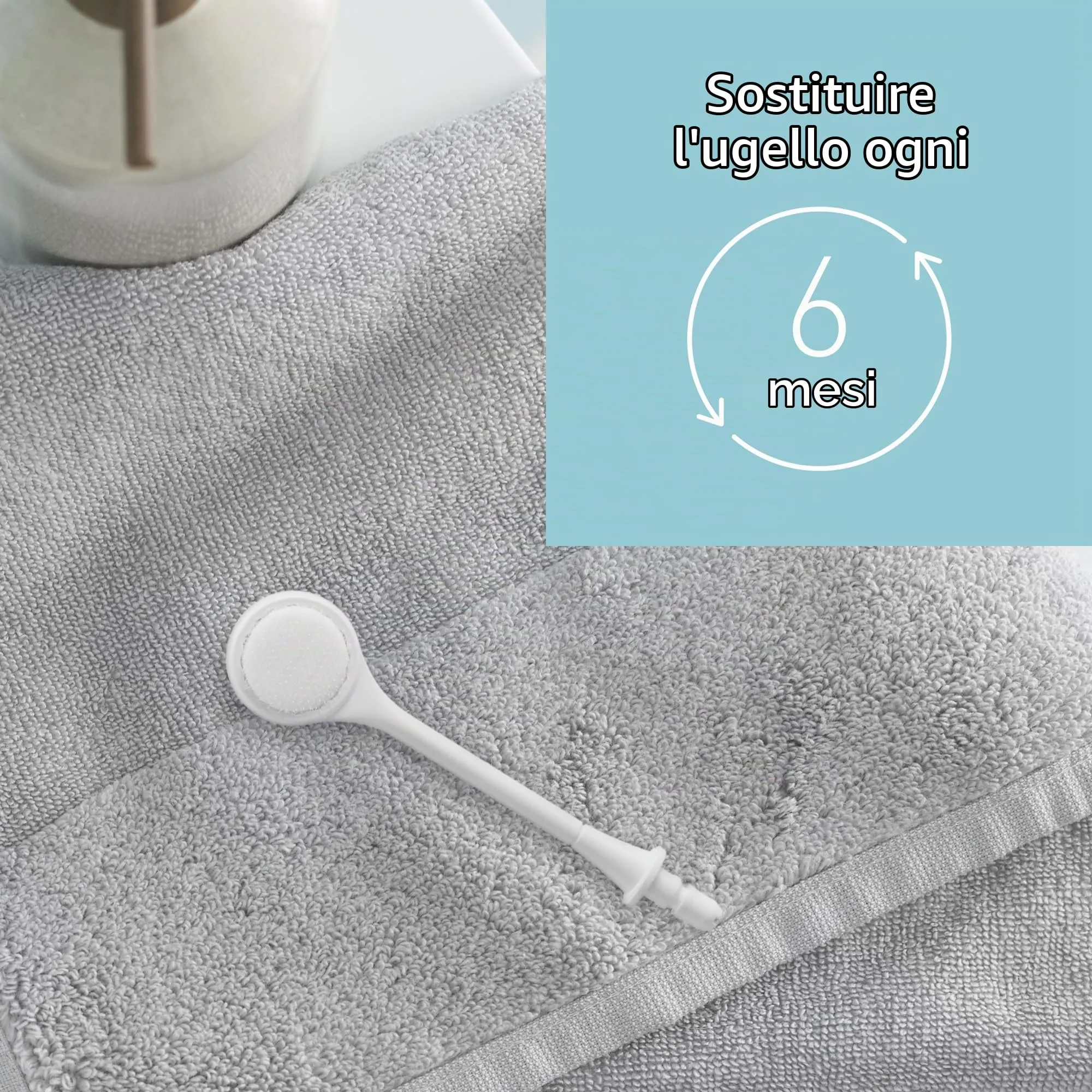 Panasonic WEW0985W503 Ugello per la cura della lingua per irrigatore orale - immagine 6
