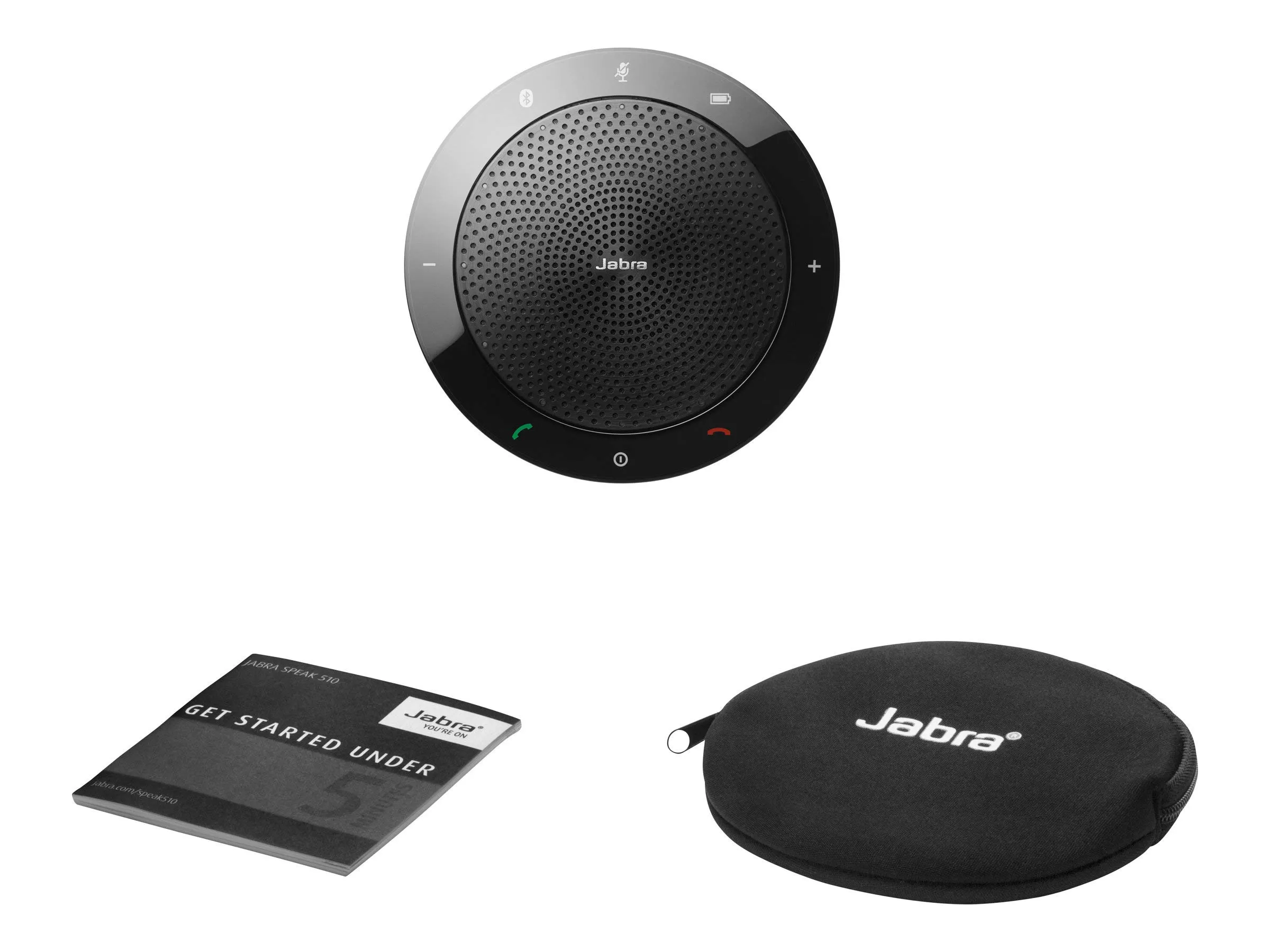 Jabra Speak 510 Altoparlante USB e Bluetooth UC, Nero - immagine 3