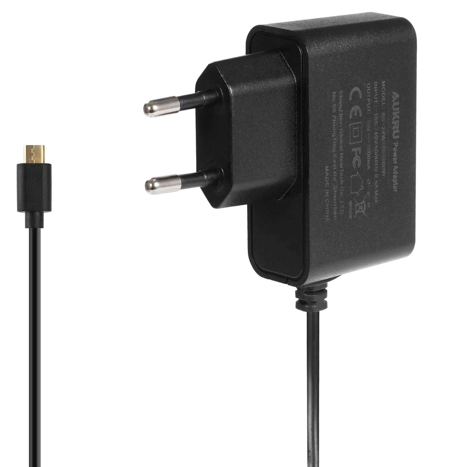 Aukru Alimentatore 5V 3A Micro USB per Raspberry Pi 3 Modello B+ Plus/Pi 3 - immagine 1