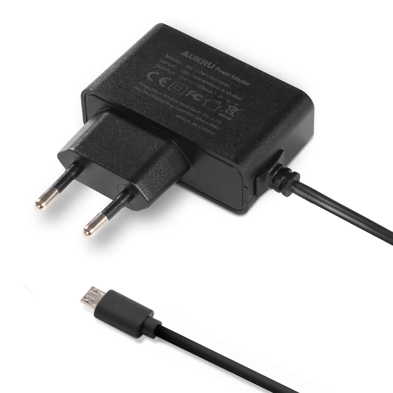 Aukru Alimentatore 5V 3A Micro USB per Raspberry Pi 3 Modello B+ Plus/Pi 3 - immagine 2