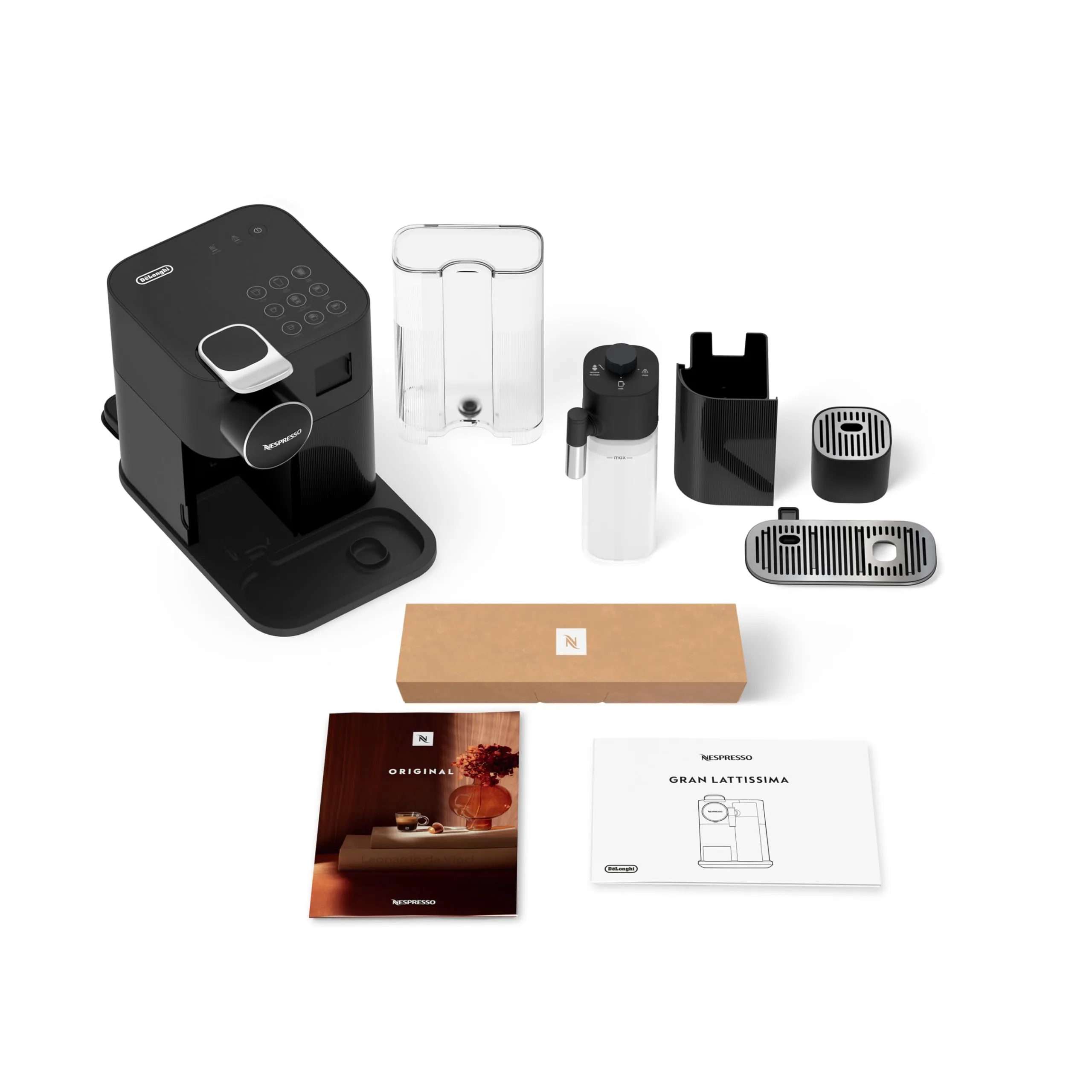 Nespresso Gran Lattissima EN650.B De'Longhi Coffee Machine, Black - immagine 8