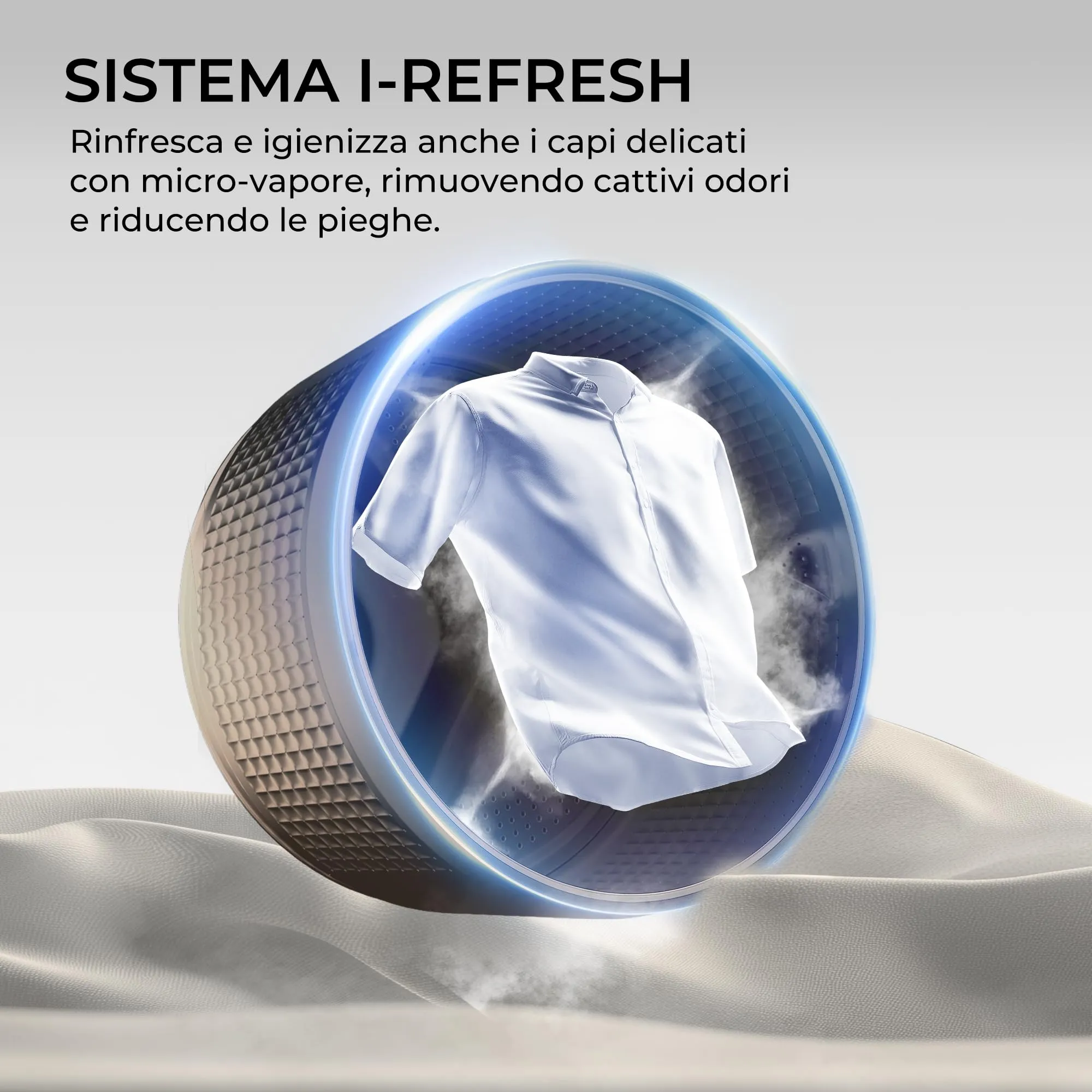 Haier SuperDrum Slim Lavasciuga 10+6 kg, Classe A/D, Motore Direct Motion, Wi-Fi hOn, Bianco – HWD100-BD1499U1N - immagine 9