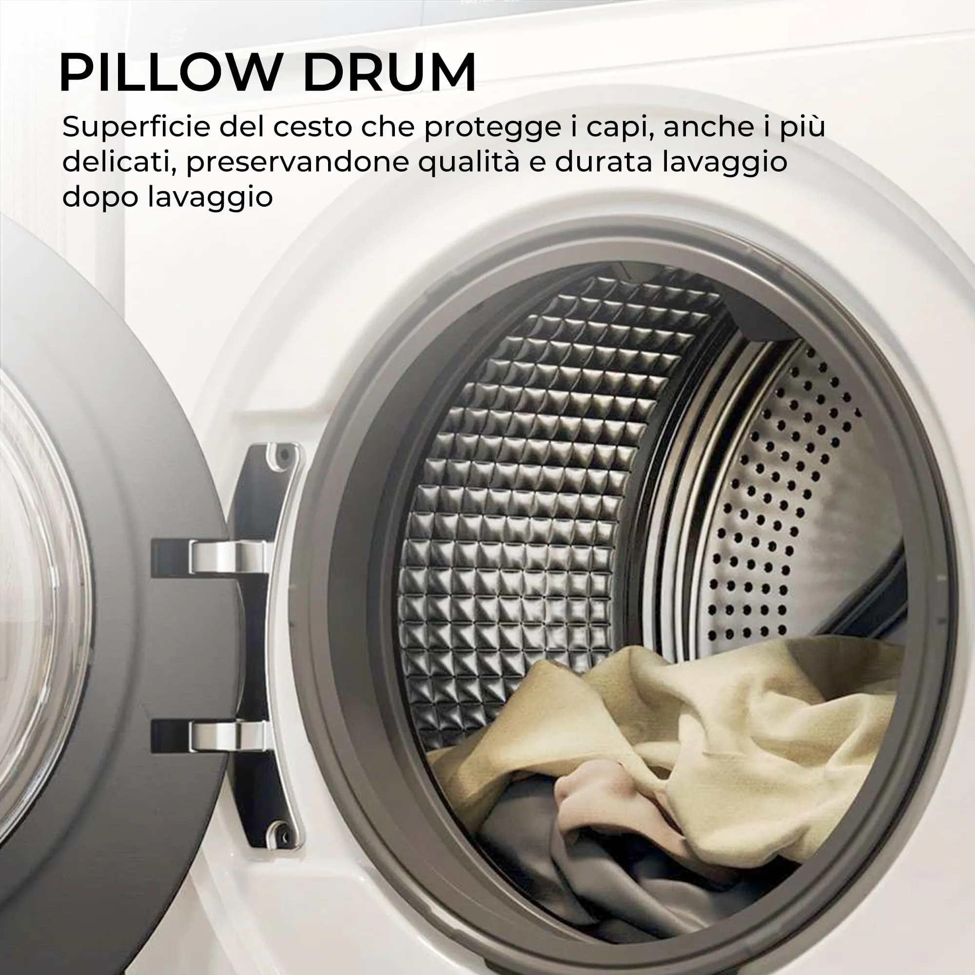 Haier SuperDrum Slim Lavasciuga 10+6 kg, Classe A/D, Motore Direct Motion, Wi-Fi hOn, Bianco – HWD100-BD1499U1N - immagine 10