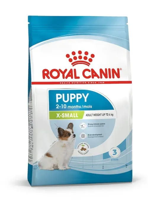 Royal Canin X-Small Puppy, Alimento secco per cuccioli di razze molto piccole, 2 x 500 g - immagine 2