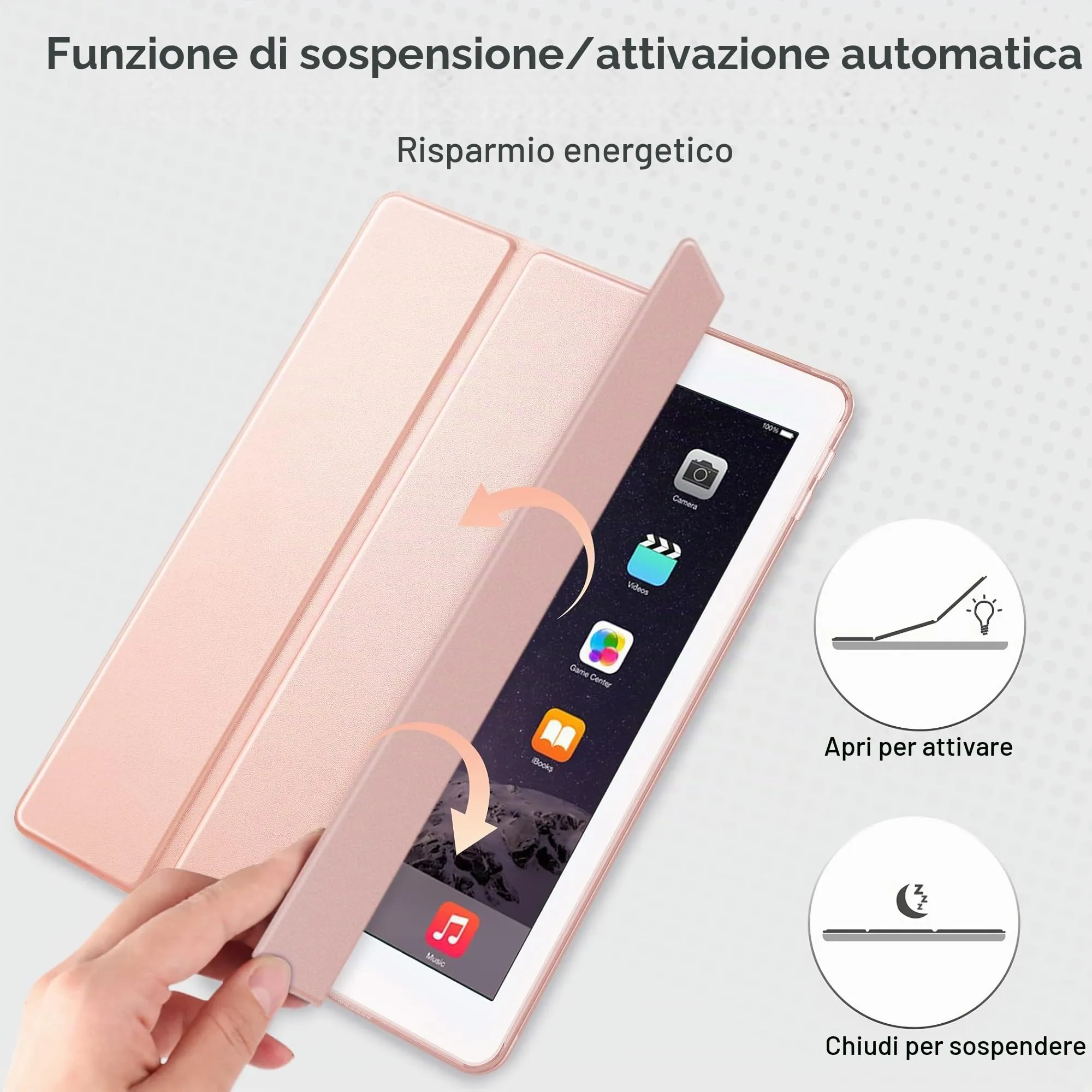 EasyAcc Custodia Ultra Sottile per iPad Air 2 - immagine 4
